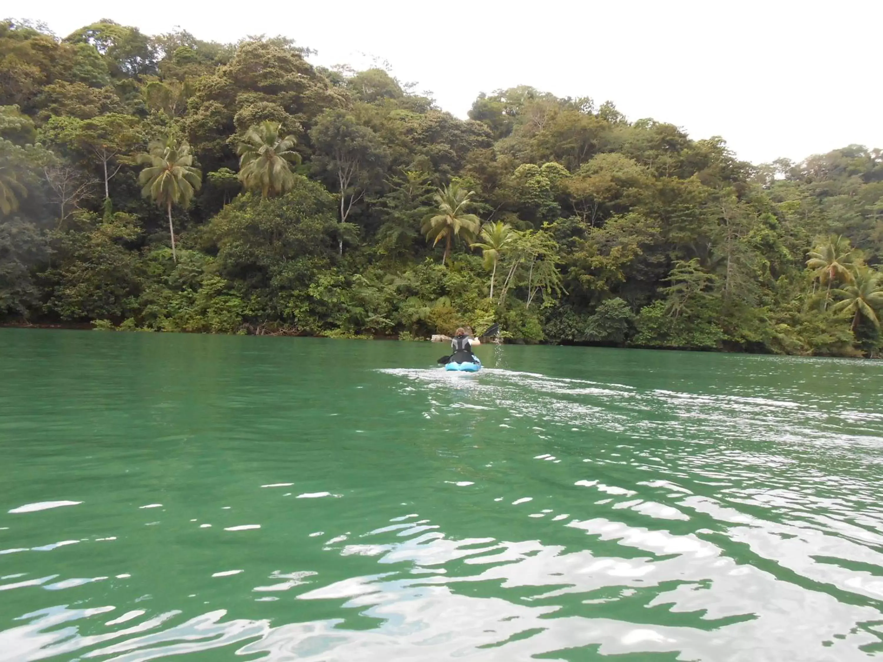 Canoeing in Banana Bay Marina