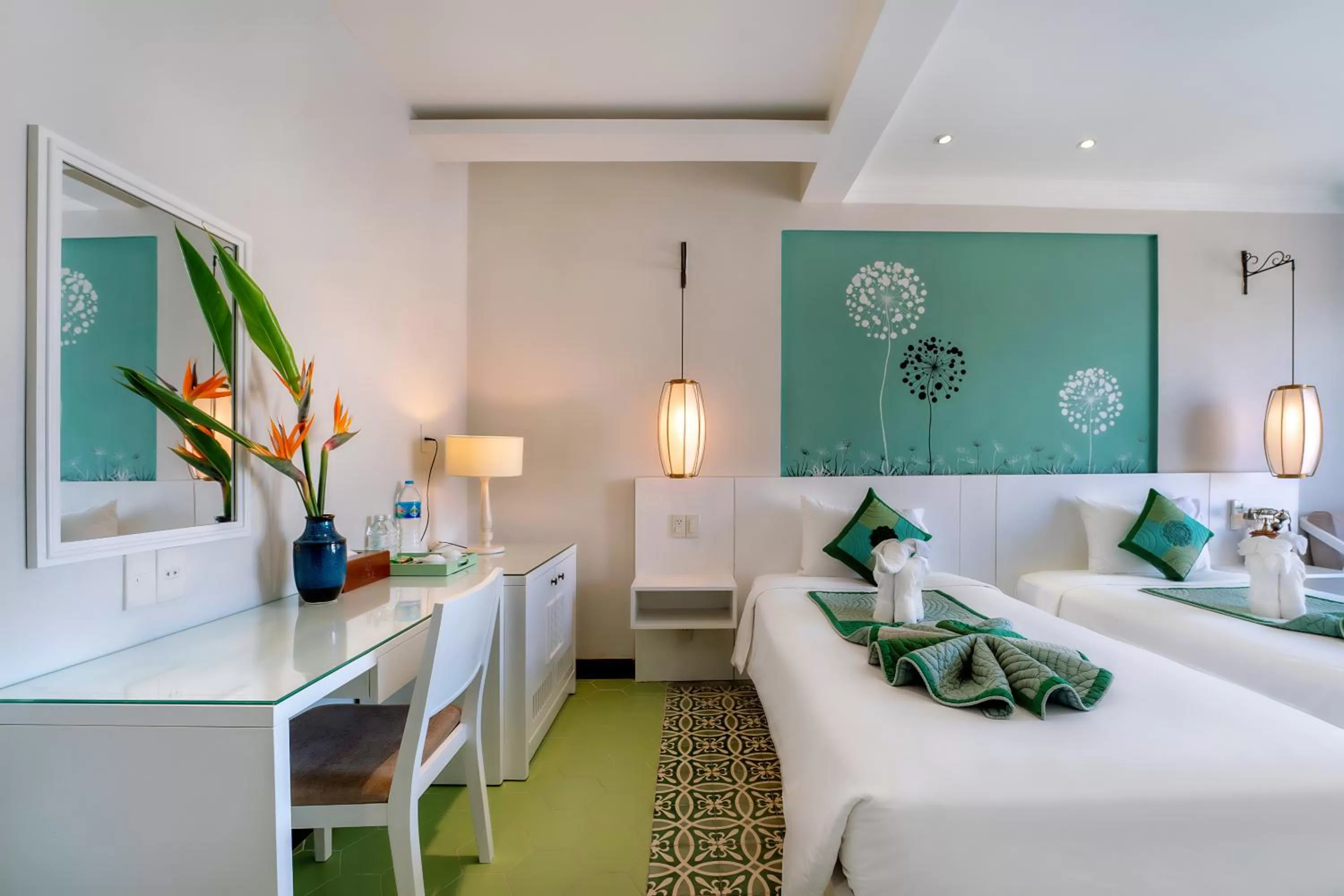 Bed in Lantana Boutique Hoi An Hotel