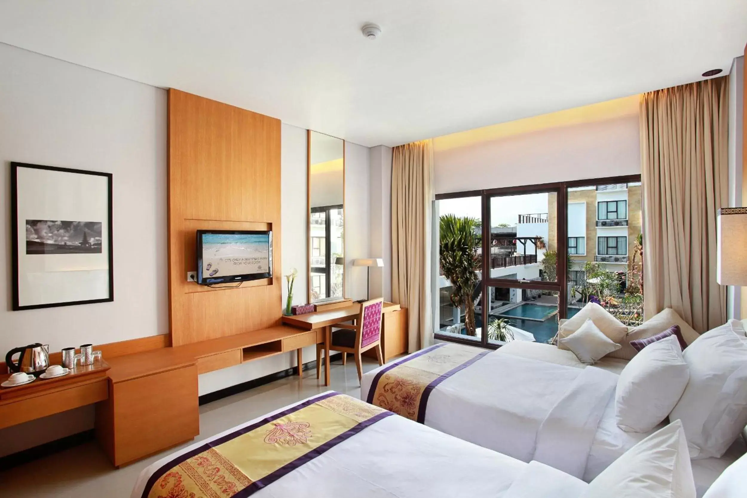 Photo of the whole room, Bed in Truntum Kuta Bali Photo of the whole room, Bed in Truntum Kuta Bali