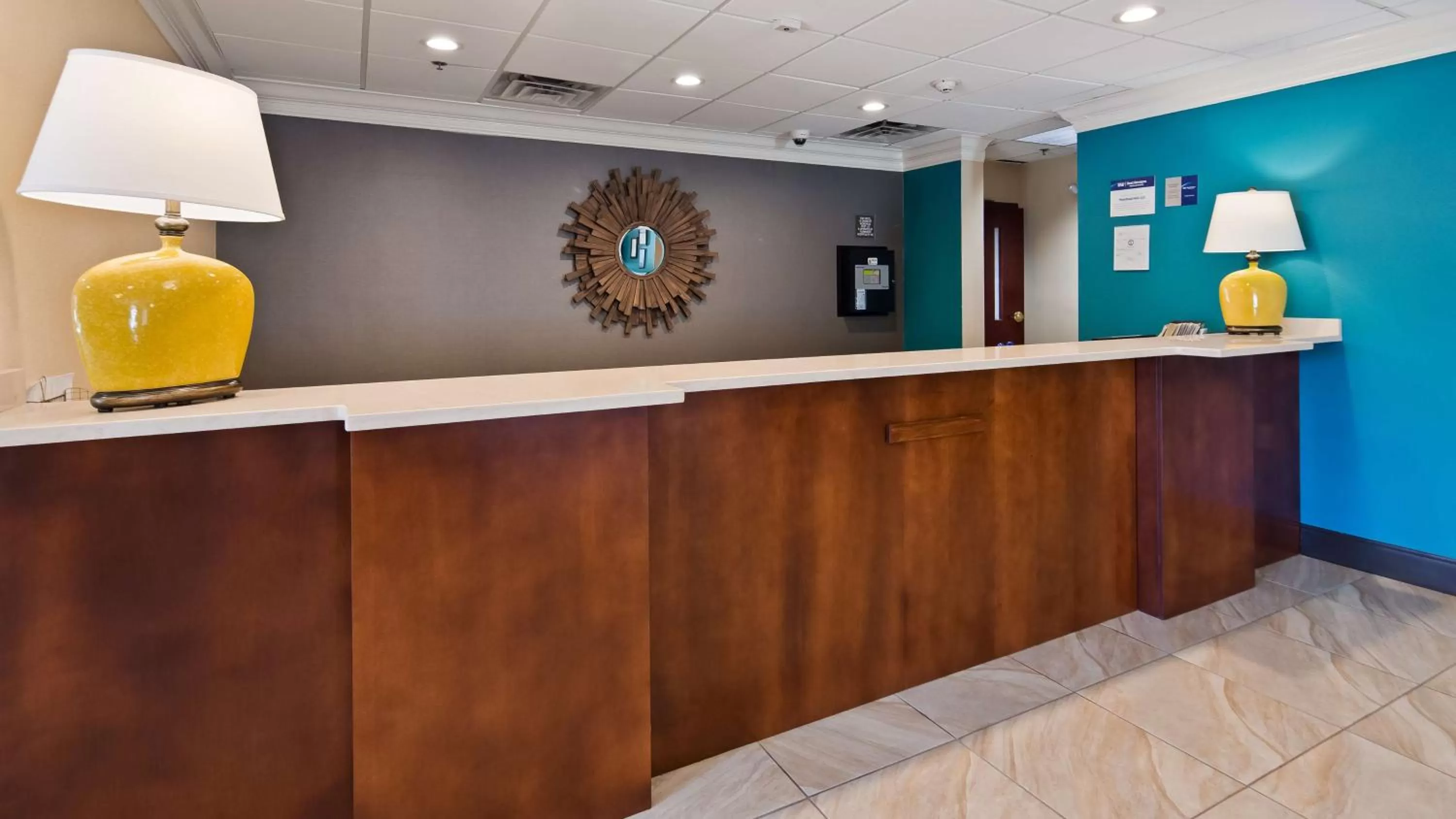 Lobby or reception in Best Western Eagles Inn