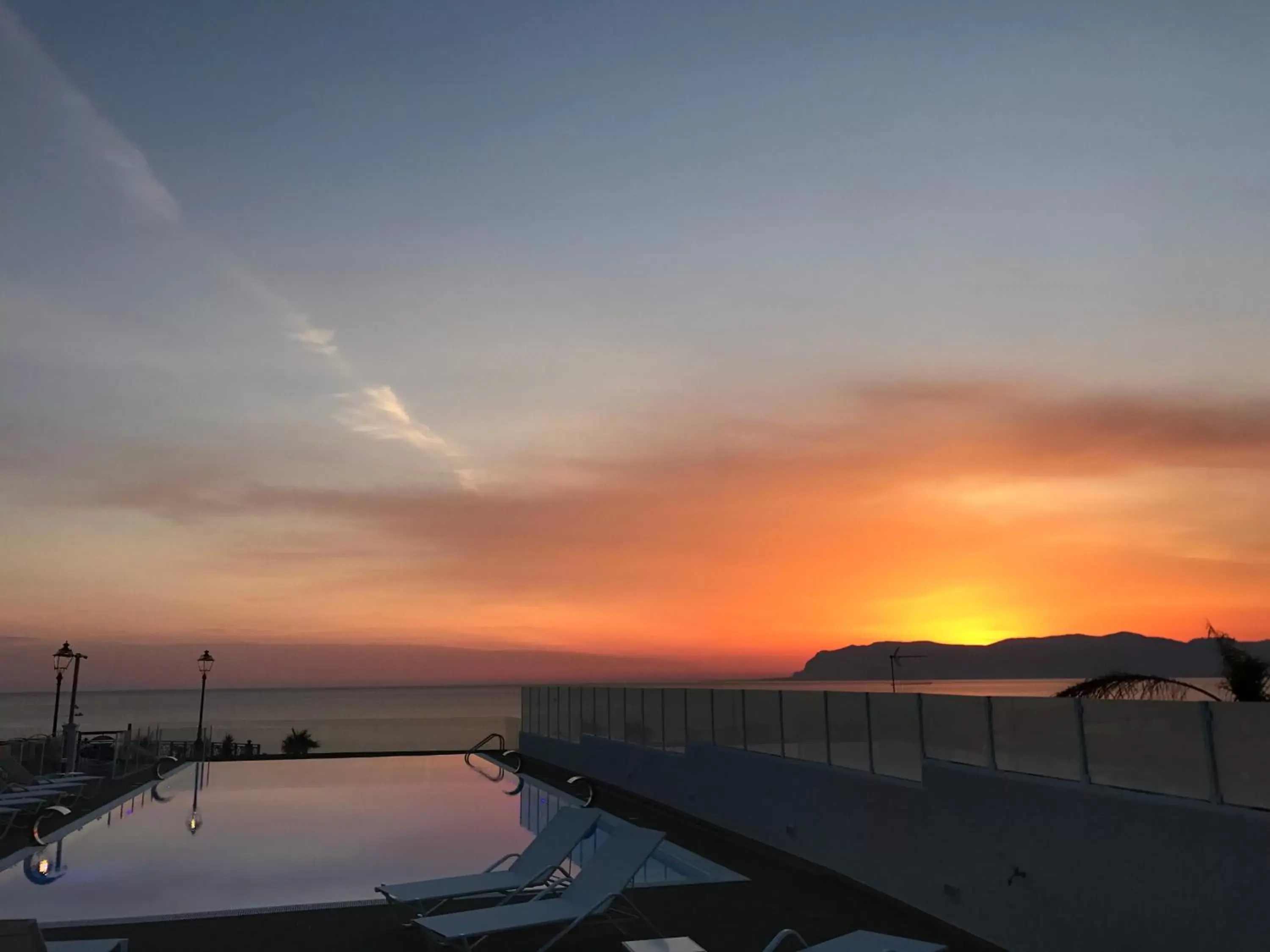 Pool view, Sunrise/Sunset in Marina di Petrolo Hotel & SPA