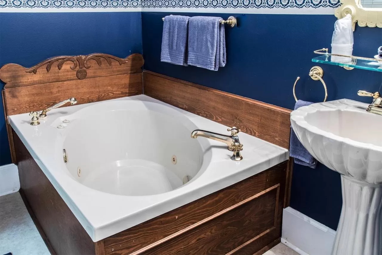 Bathroom in Hidden Springs Bed and Breakfast