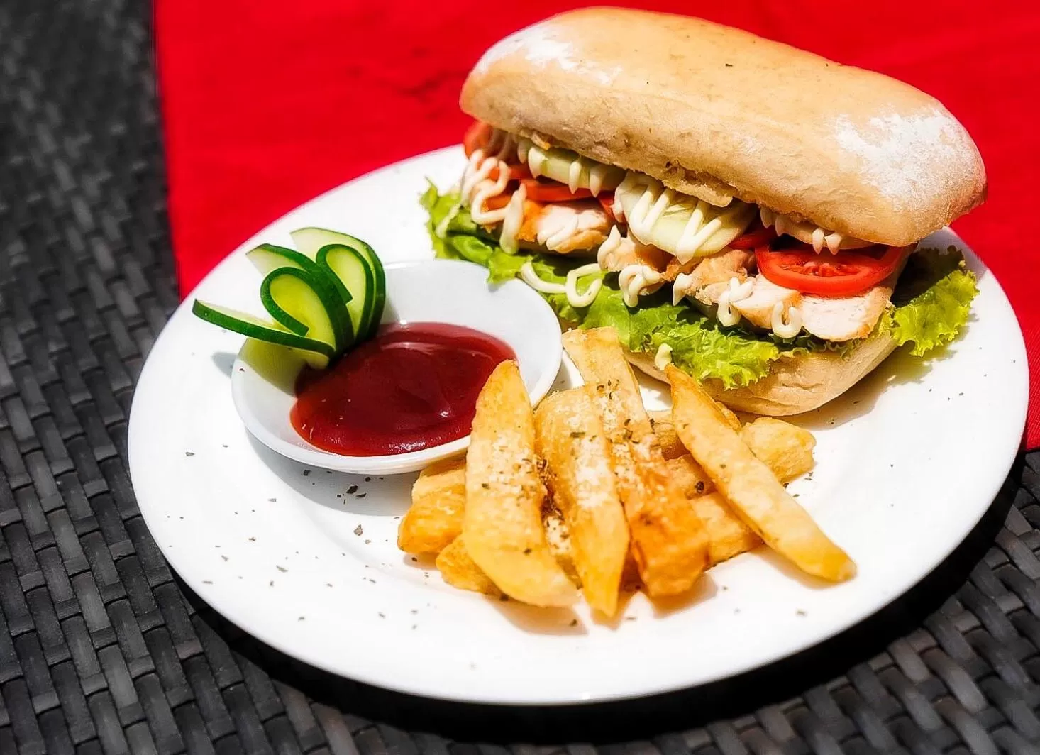 Food close-up in Nacpan Beach Glamping Managed by H Hospitality Group