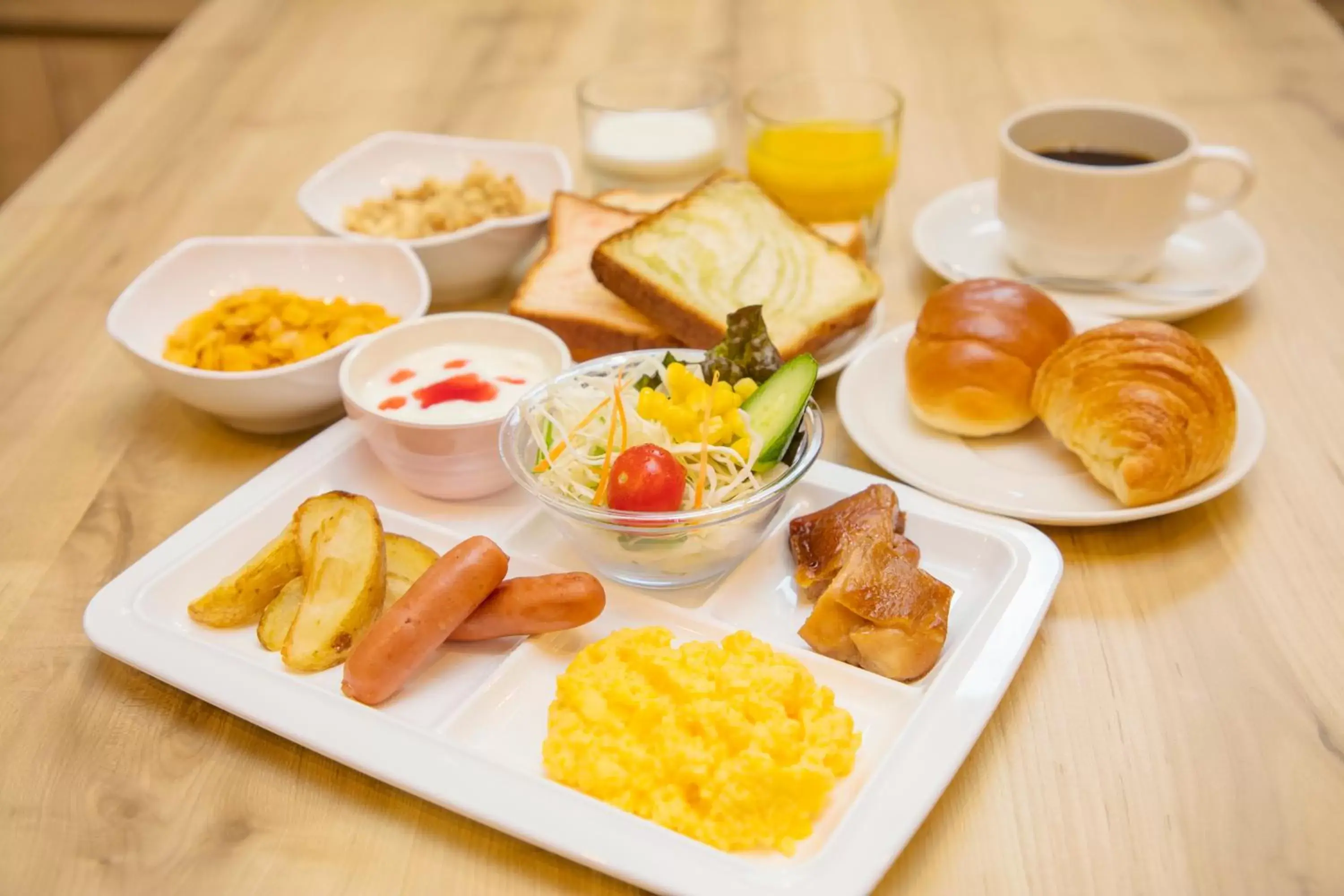 Buffet breakfast, Breakfast in Sotetsu Fresa Inn Kyoto-Shijokarasuma