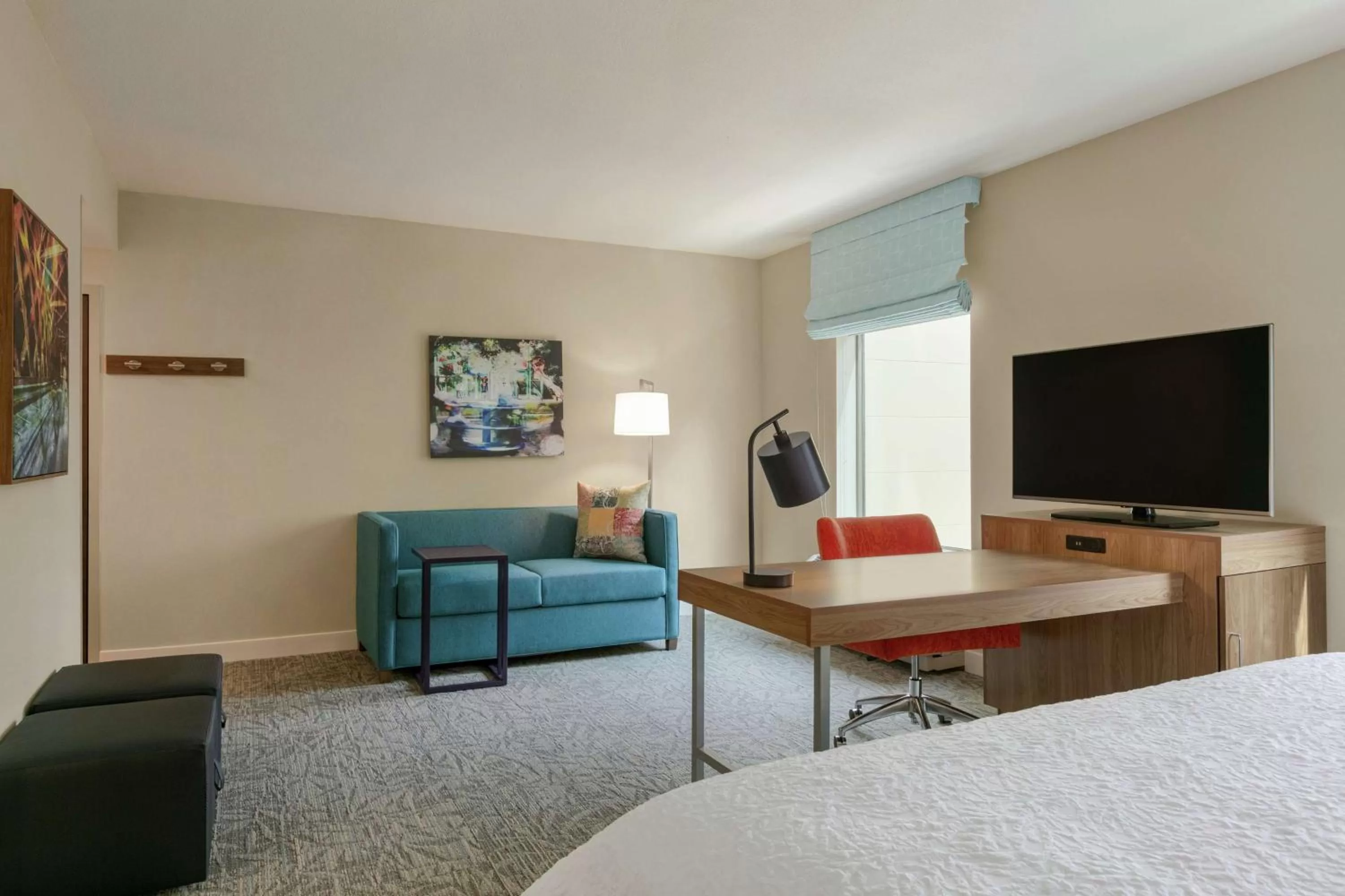 Bedroom, Bed in Hampton Inn And Suites By Hilton Johns Creek