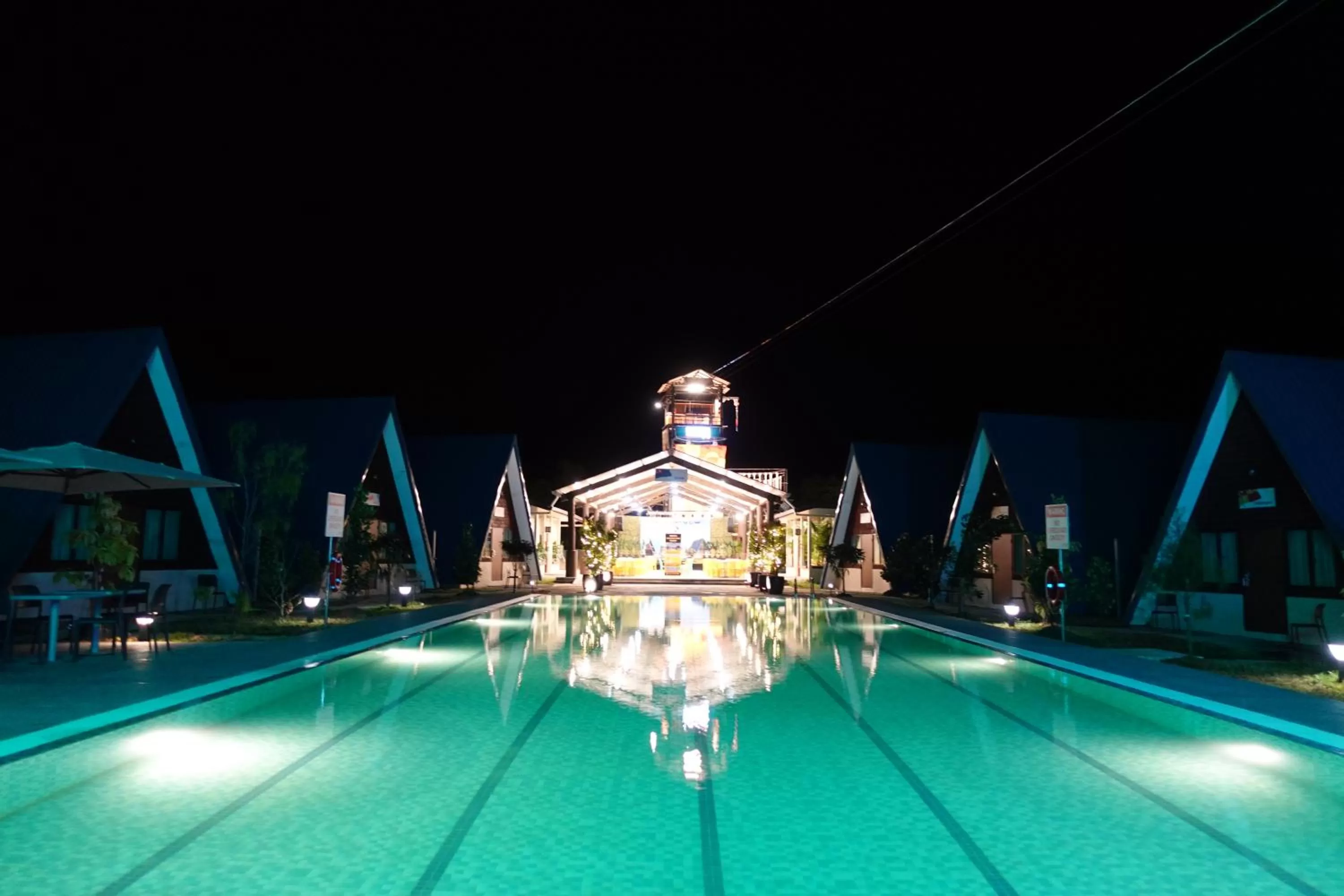 Swimming pool in SENTA Adventure Camp & Resort