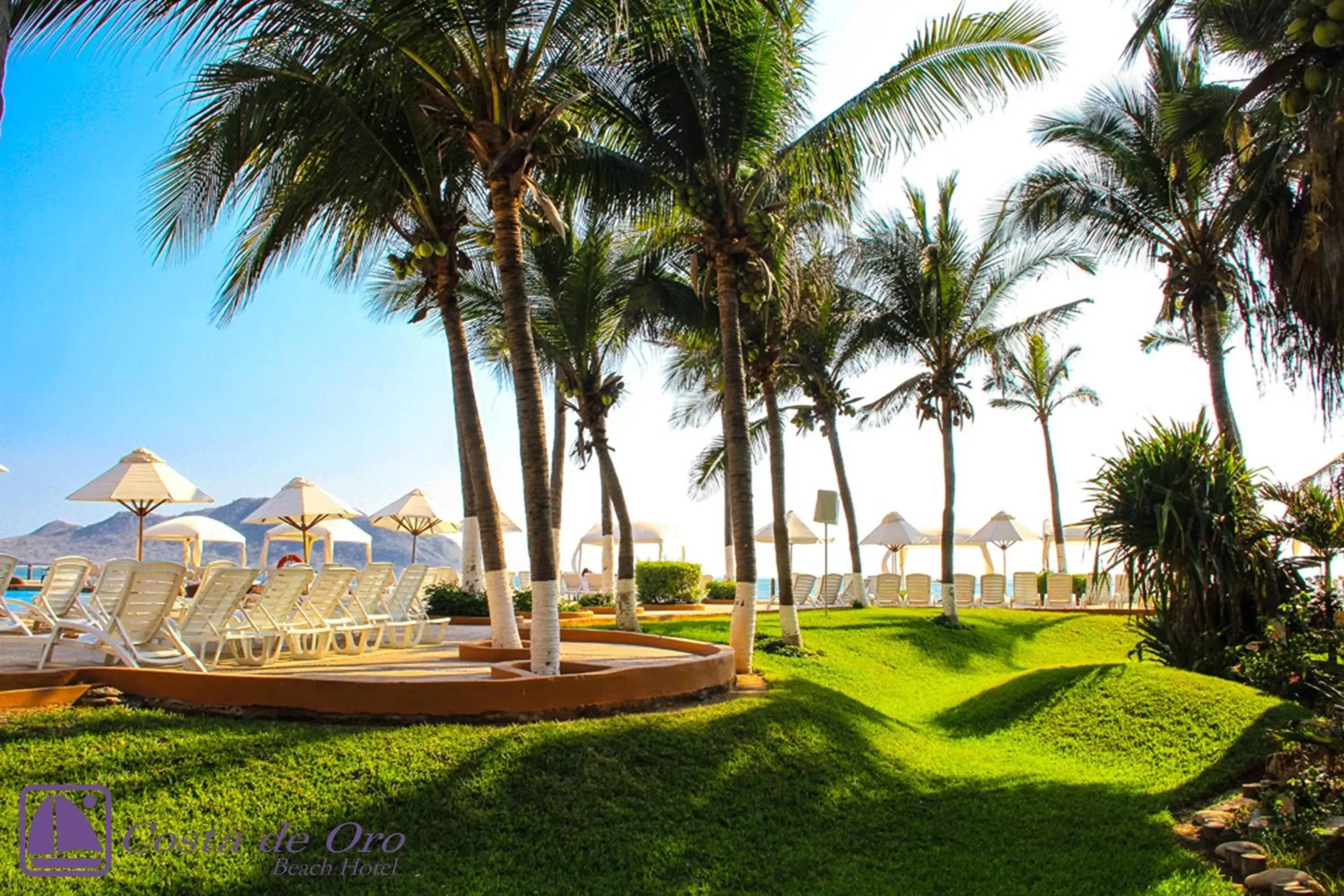 Garden in Costa de Oro Beach Hotel