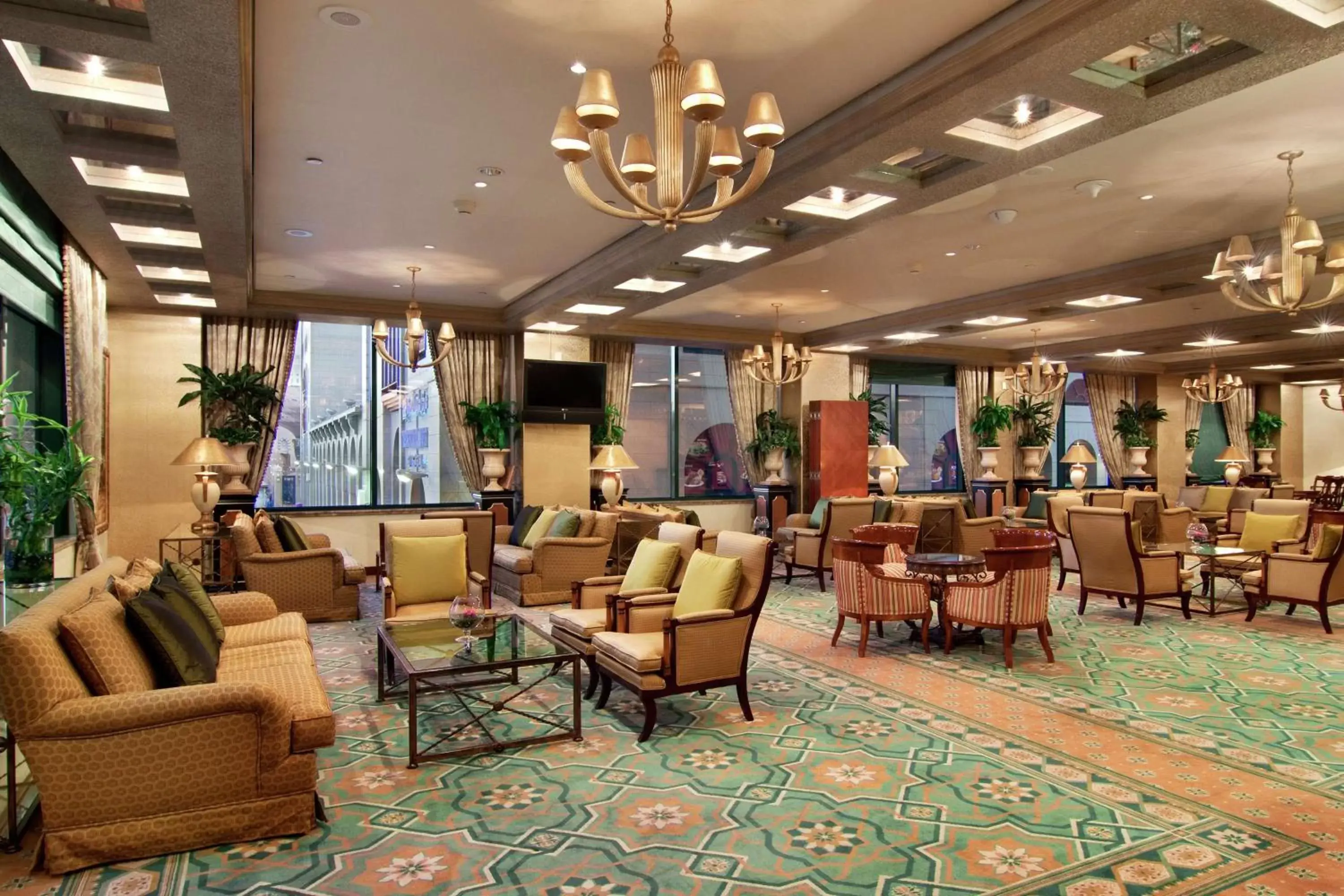 Lounge or bar in Madinah Hilton Hotel
