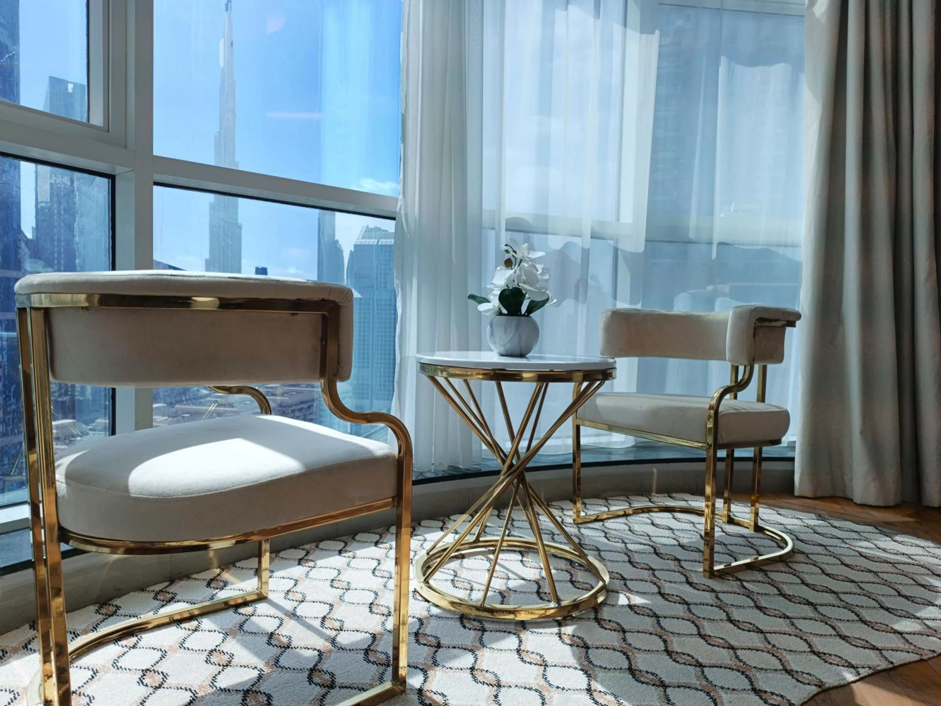 City view in Emirates Grand Hotel