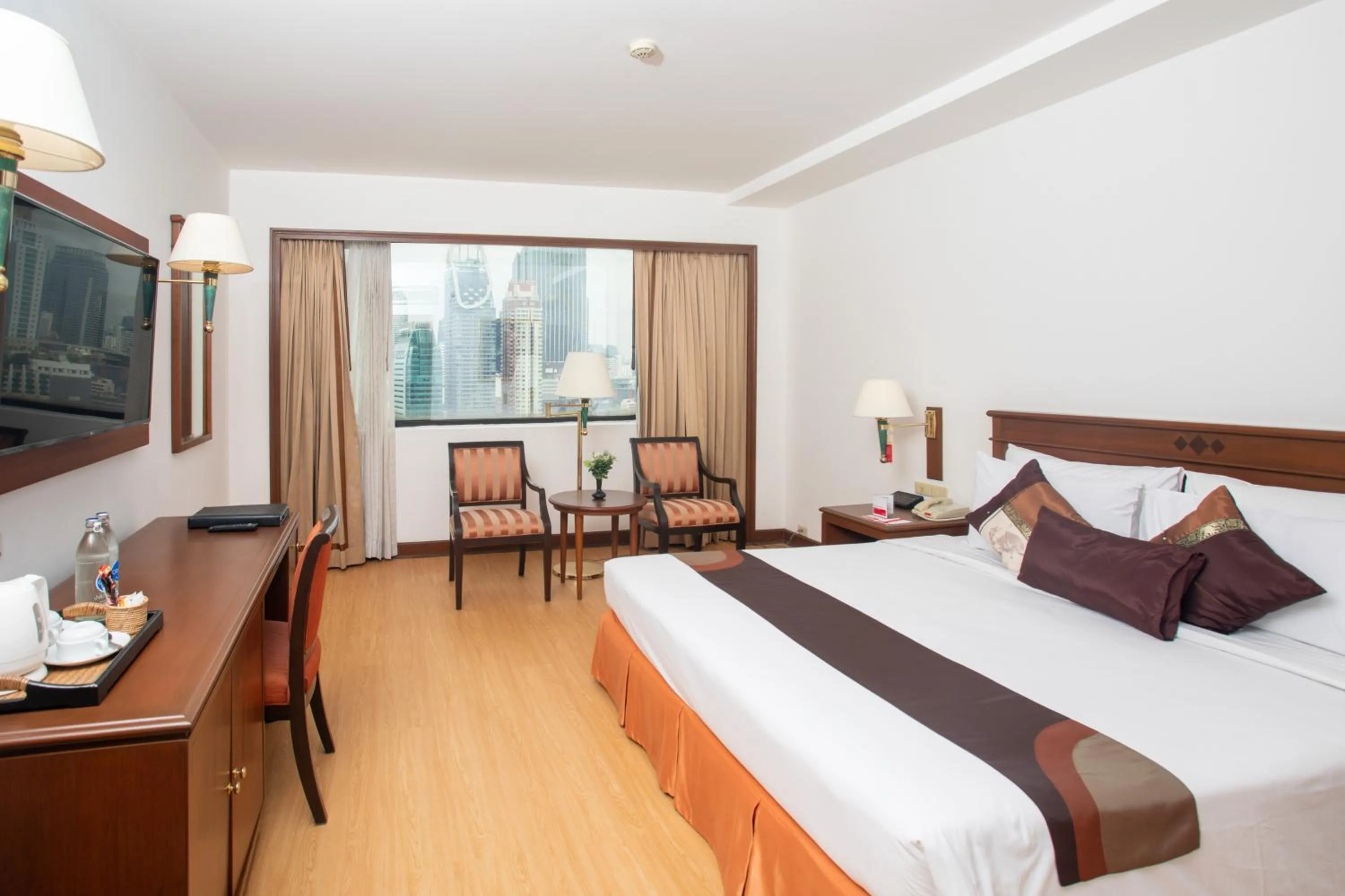 Bed in Ramada by Wyndham D MA Bangkok