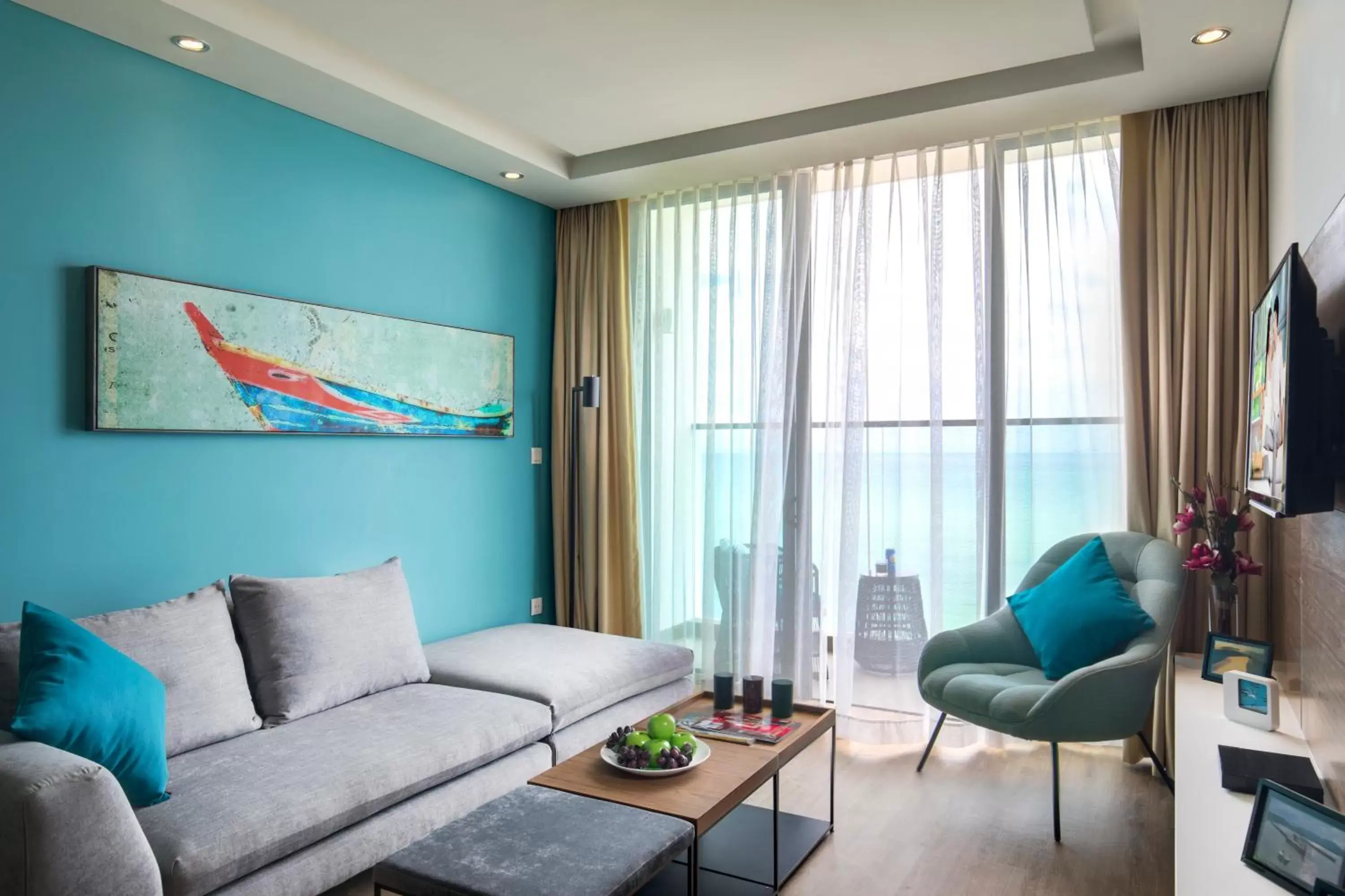 Living room, Seating Area in Citadines Bayfront Nha Trang