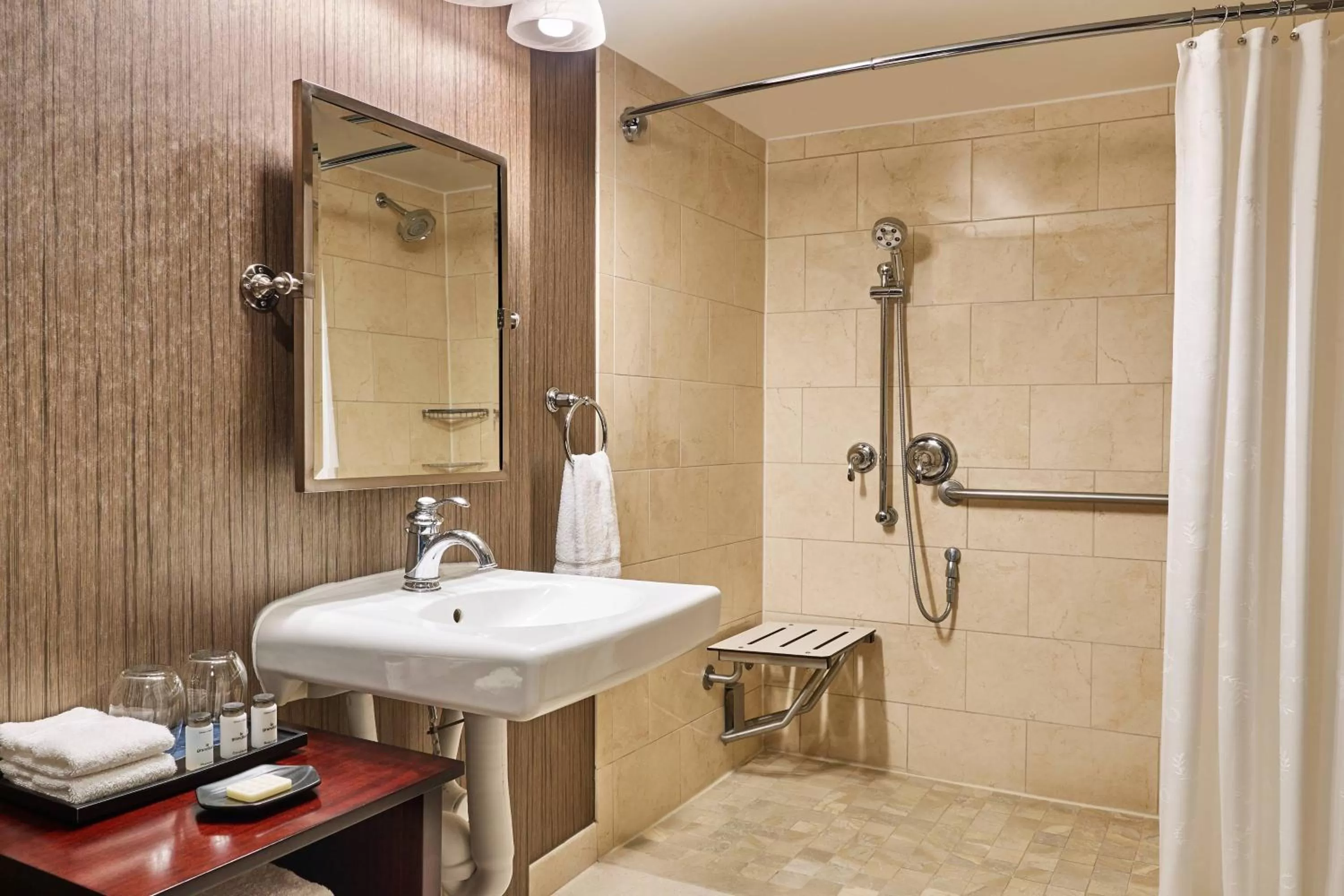 Bathroom in Sheraton North Houston at George Bush Intercontinental