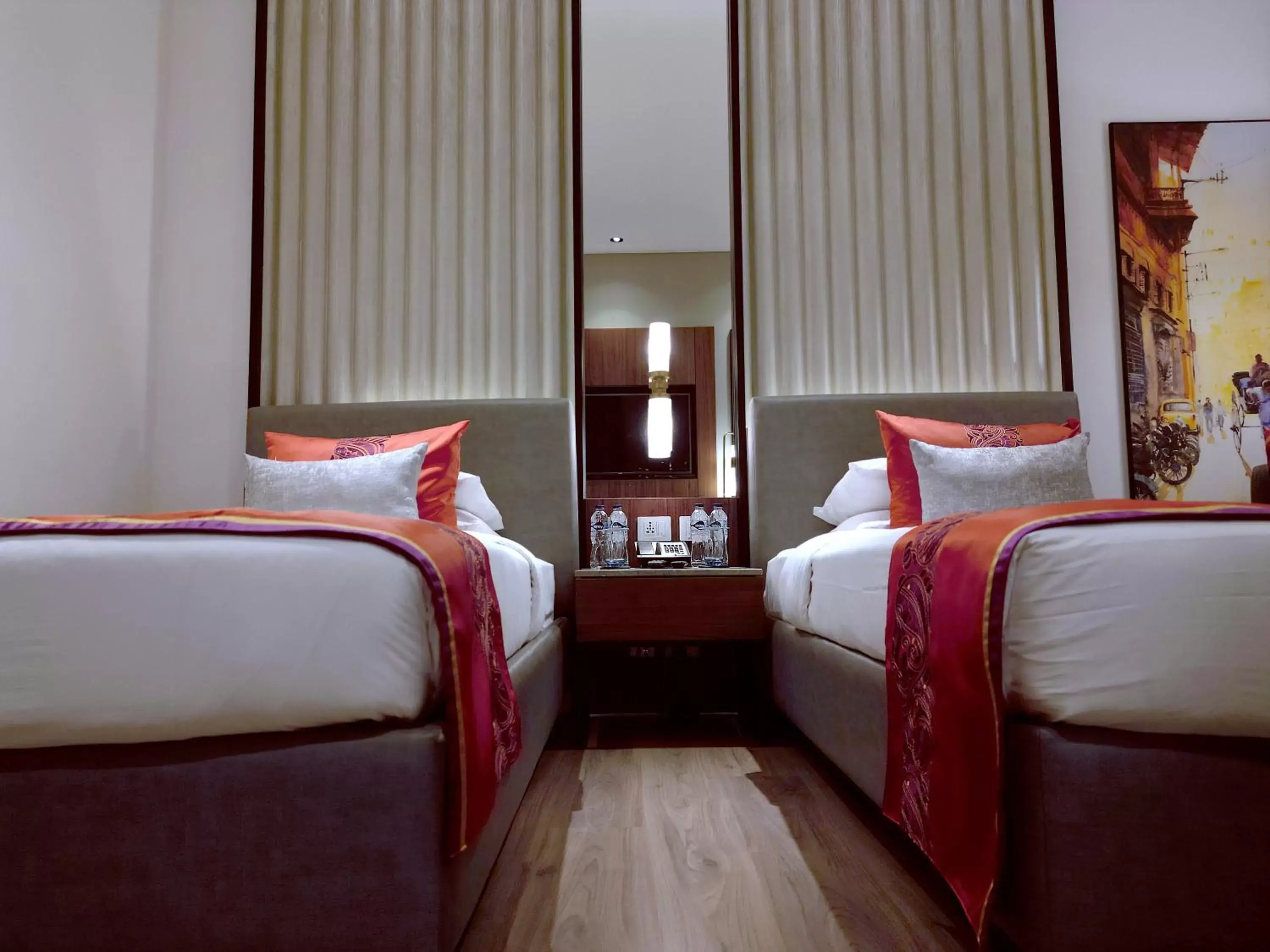 Bed in Vivanta Kolkata EM Bypass