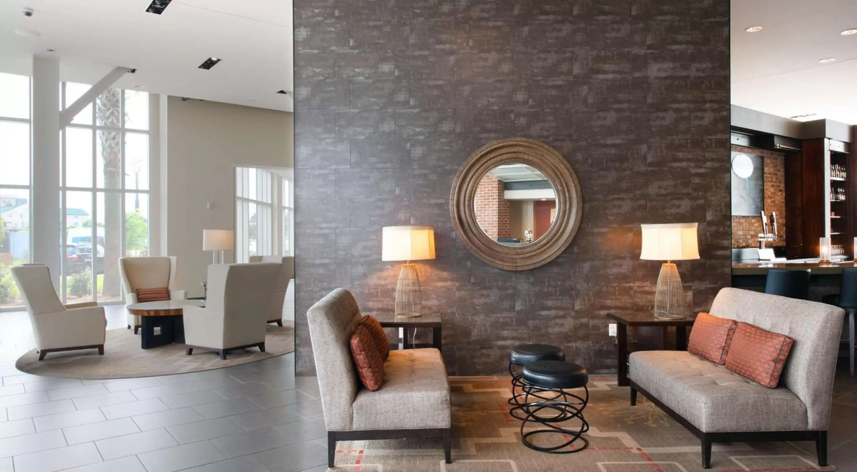 Lobby or reception, Seating Area in DoubleTree Hotel & Suites Charleston Airport