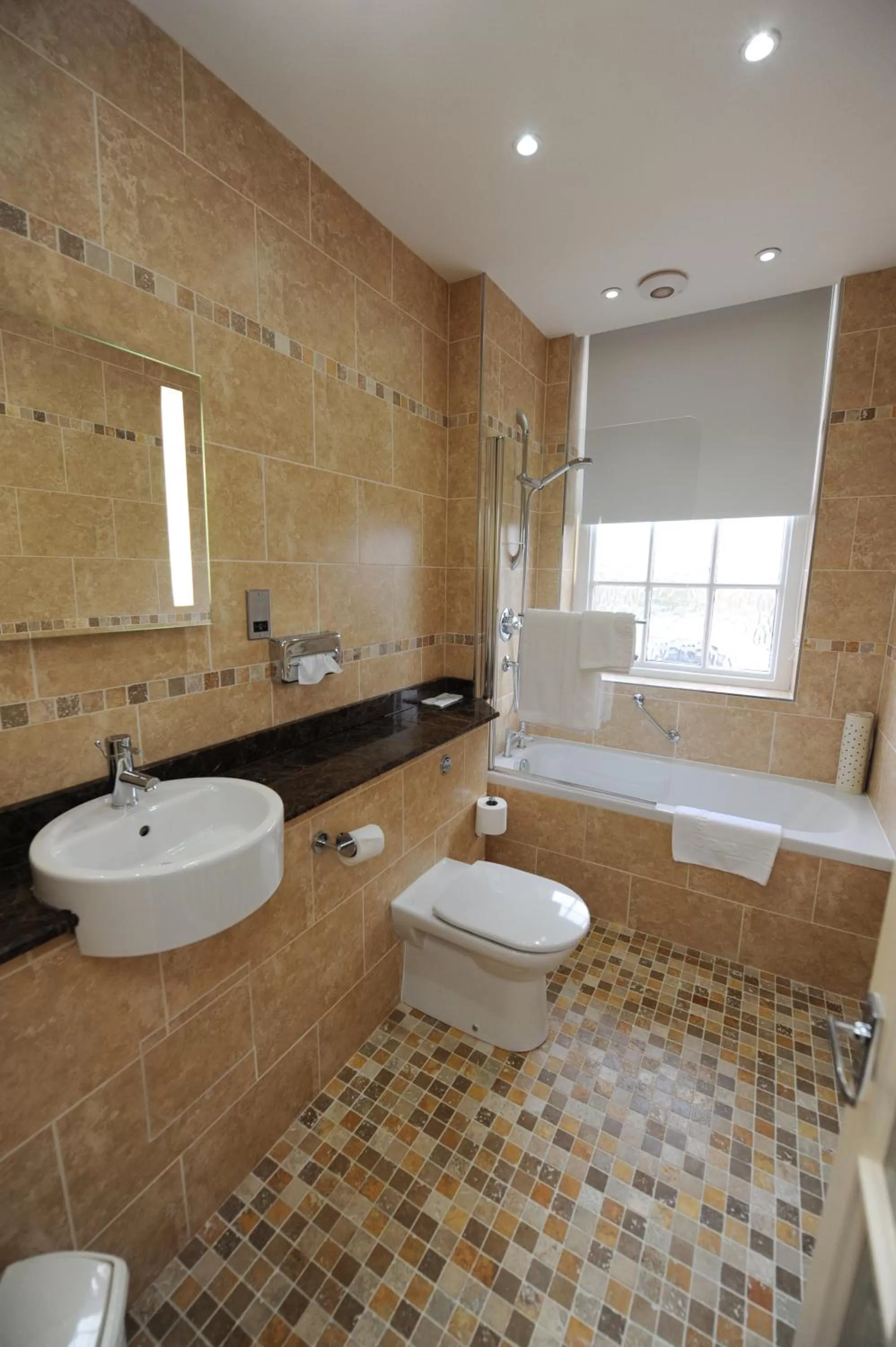 Bathroom in Bowburn Hall Hotel