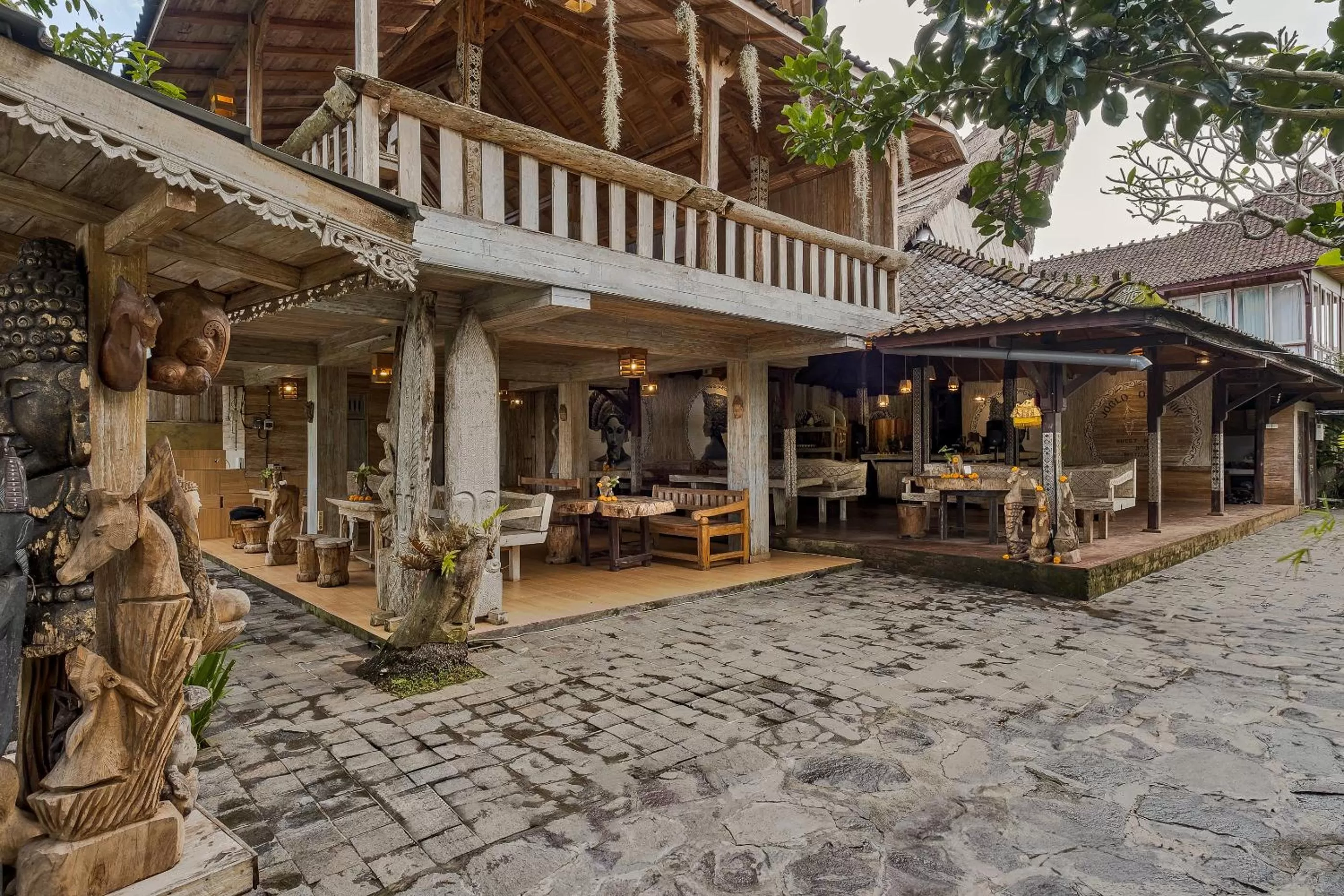 Restaurant/places to eat in Joglo Organik Guesthouse