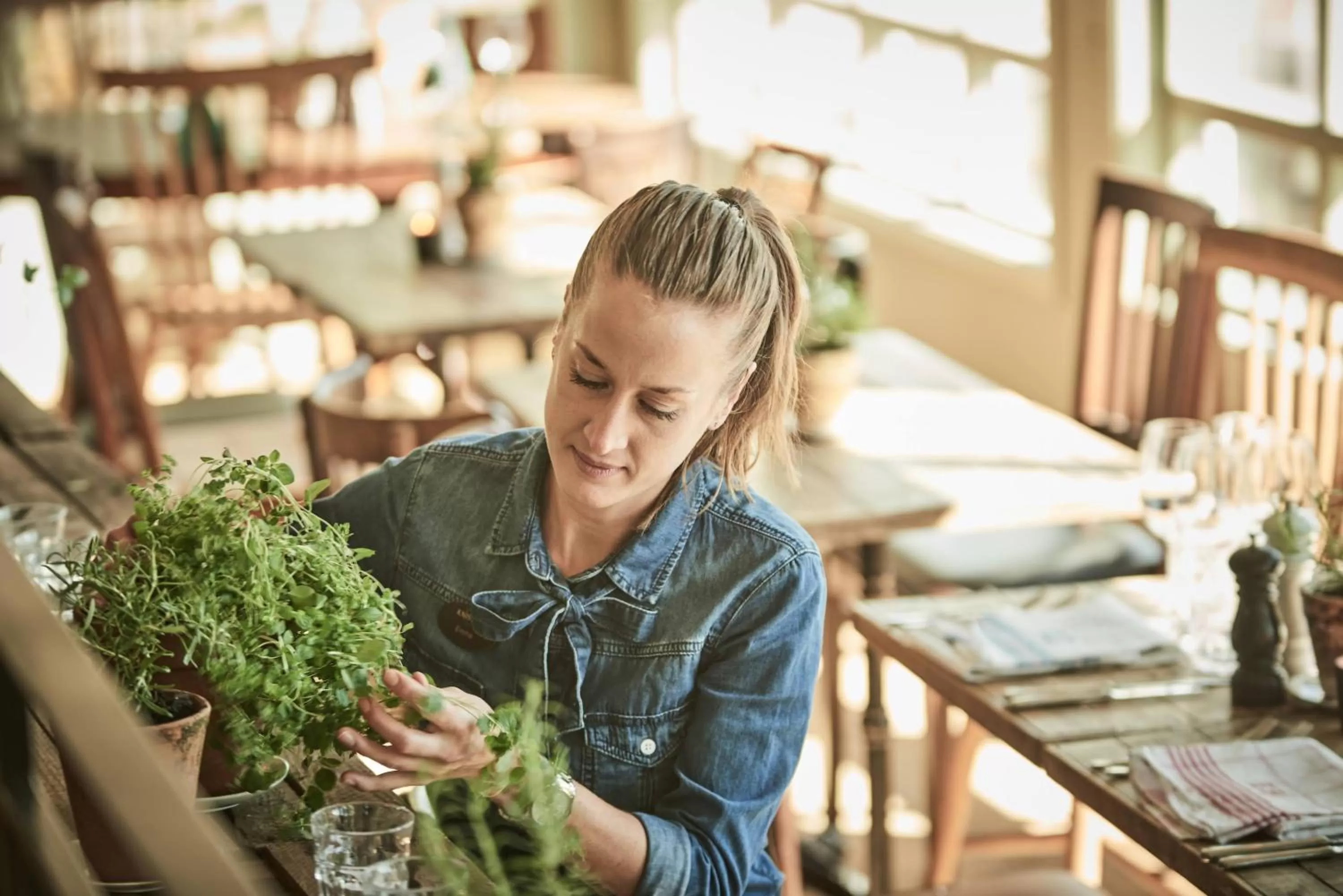 Staff in Knistad Herrgård