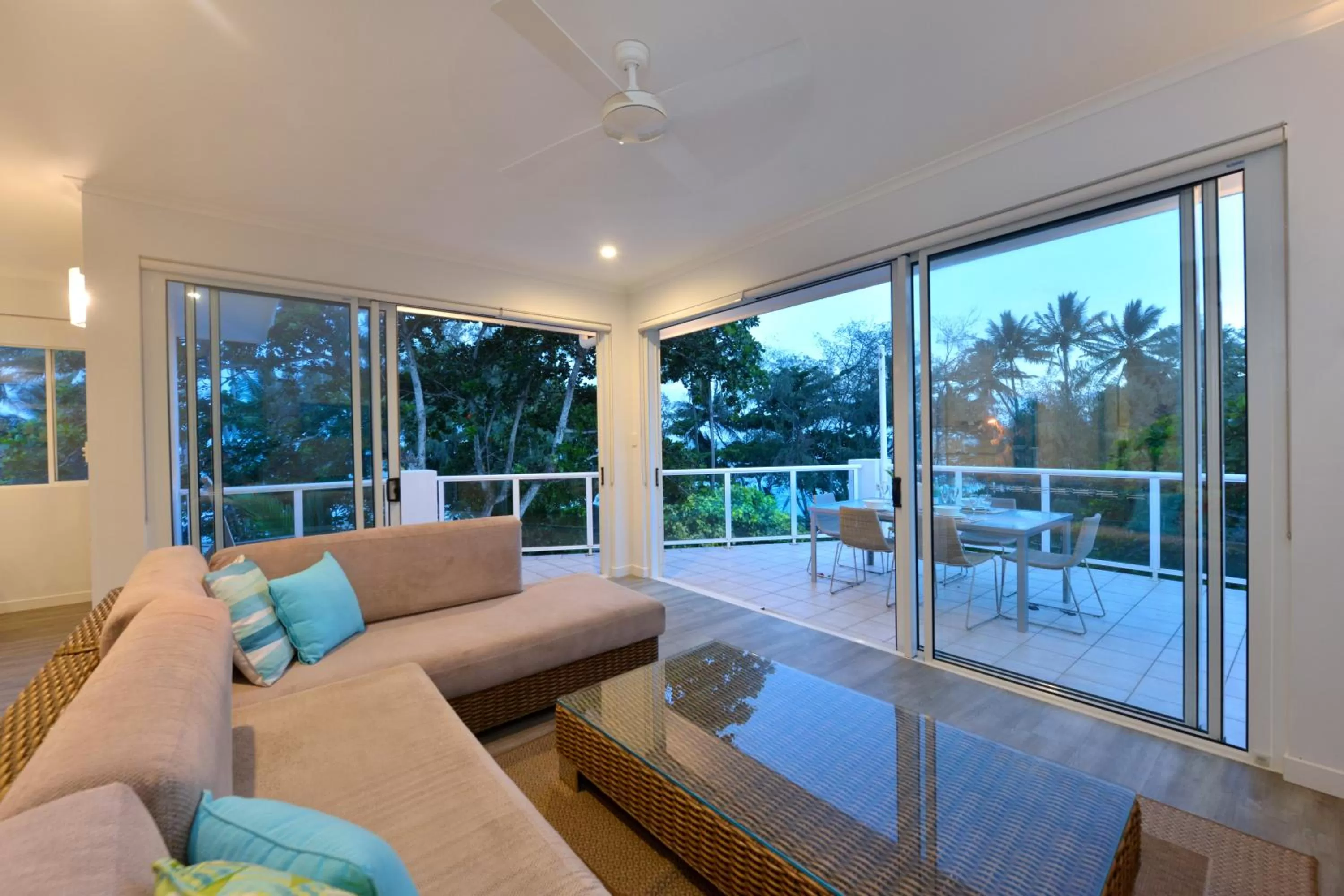 Living room in Beaches Holiday Apartments - Official Onsite Reception & Check In