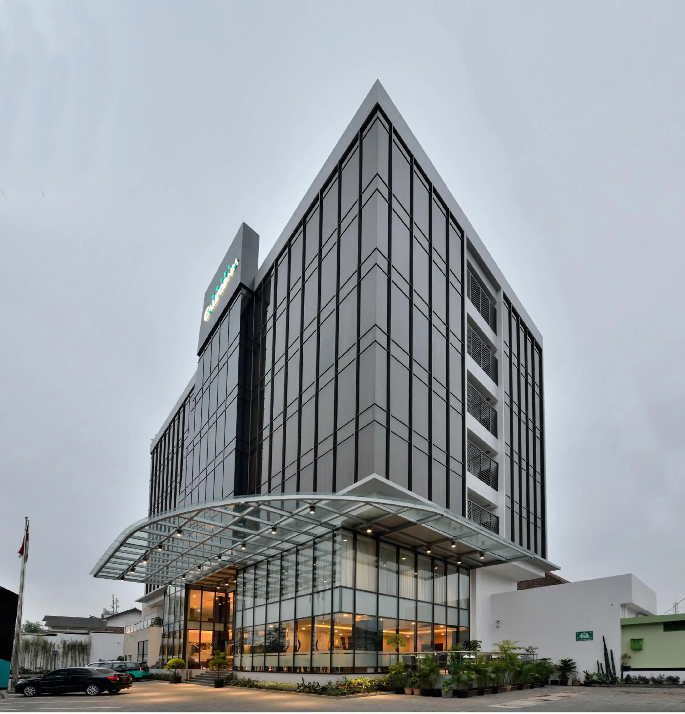 Facade/entrance, Property Building in California Hotel Bandung