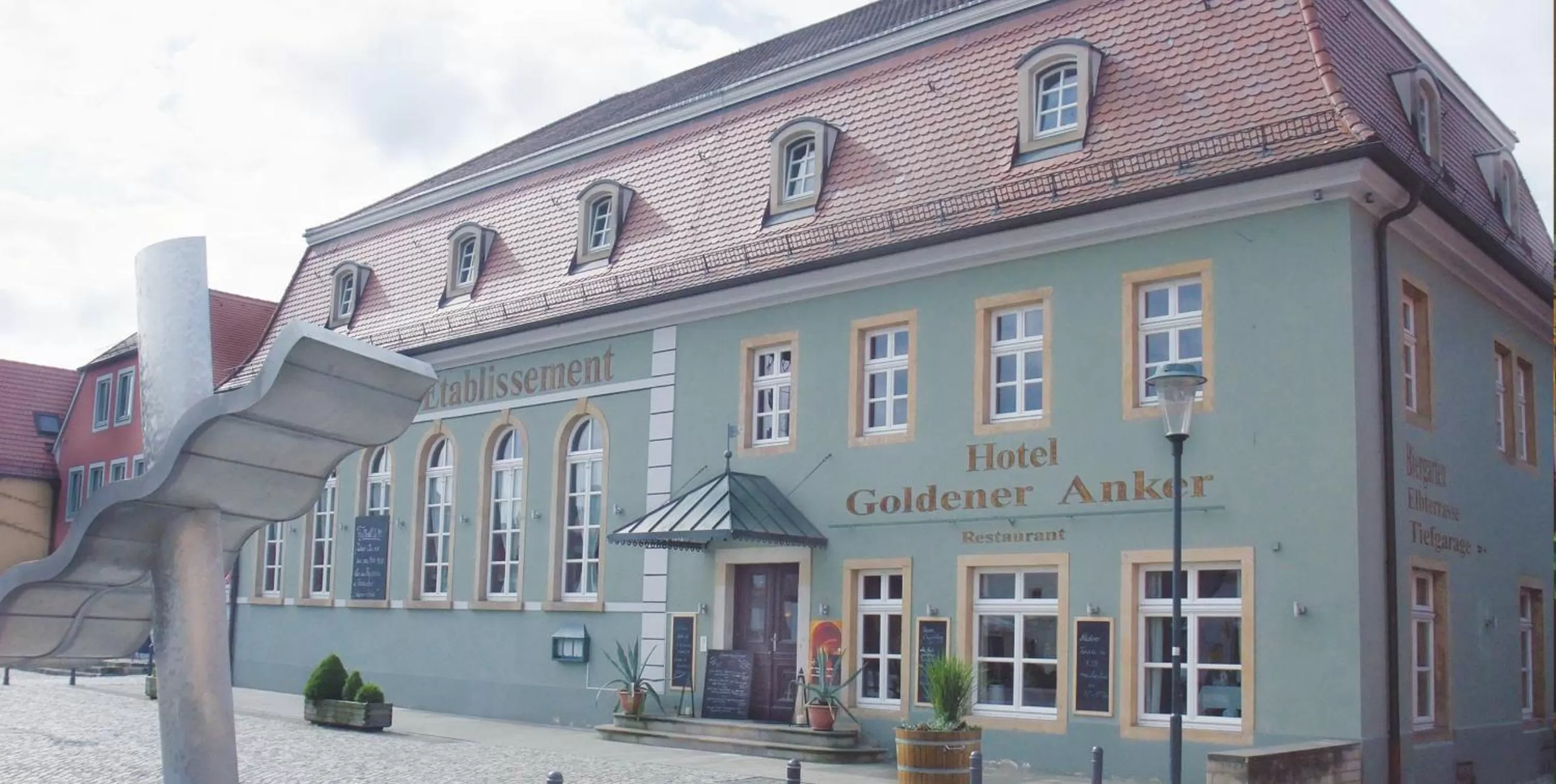 Property building in Hotel Goldener Anker
