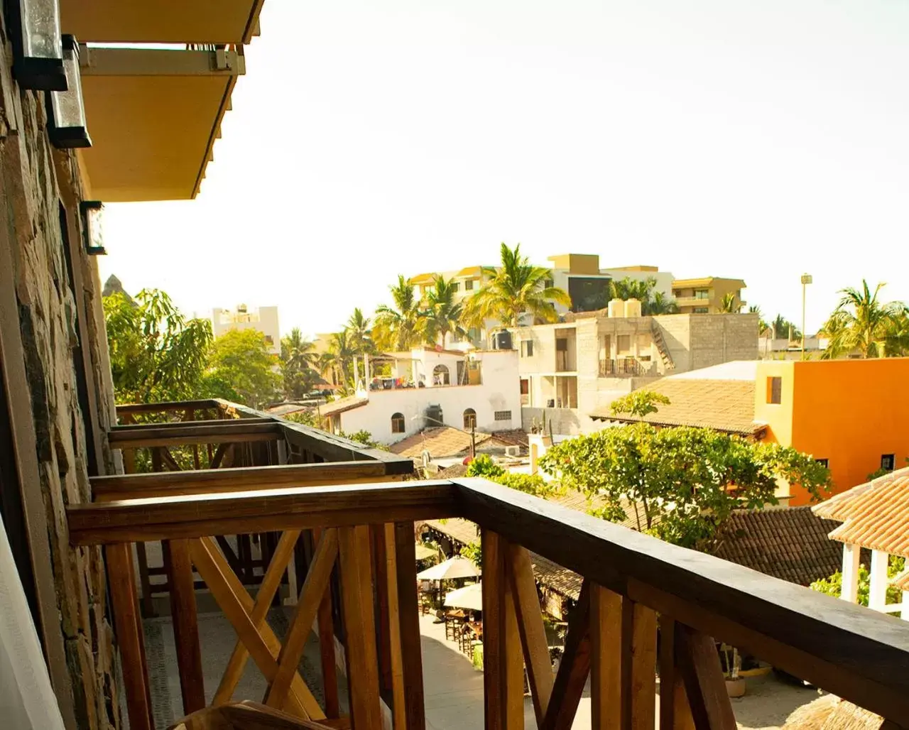 Balcony/Terrace in Ciyé Hotel