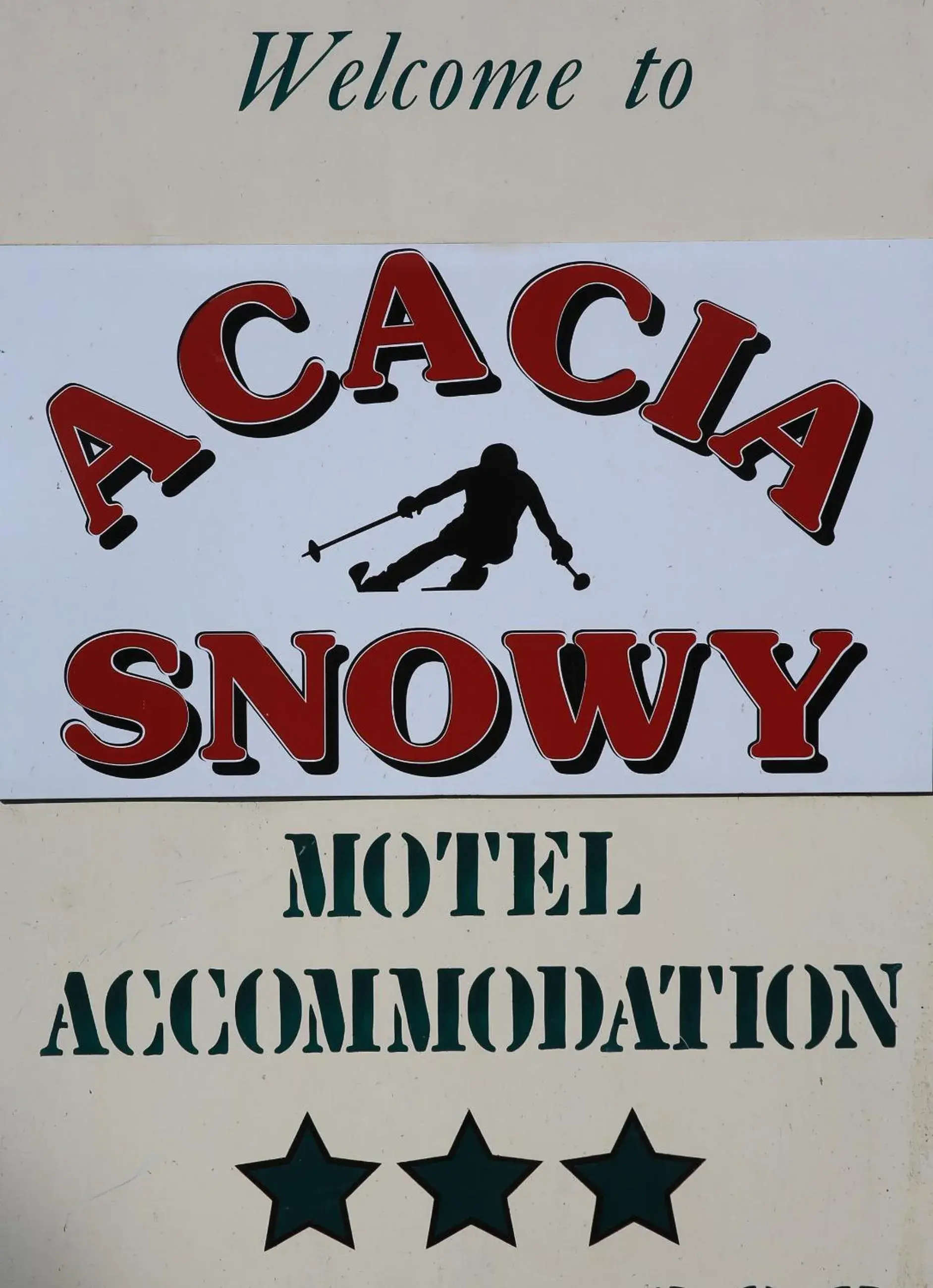 Facade/entrance in Acacia Snowy Motel