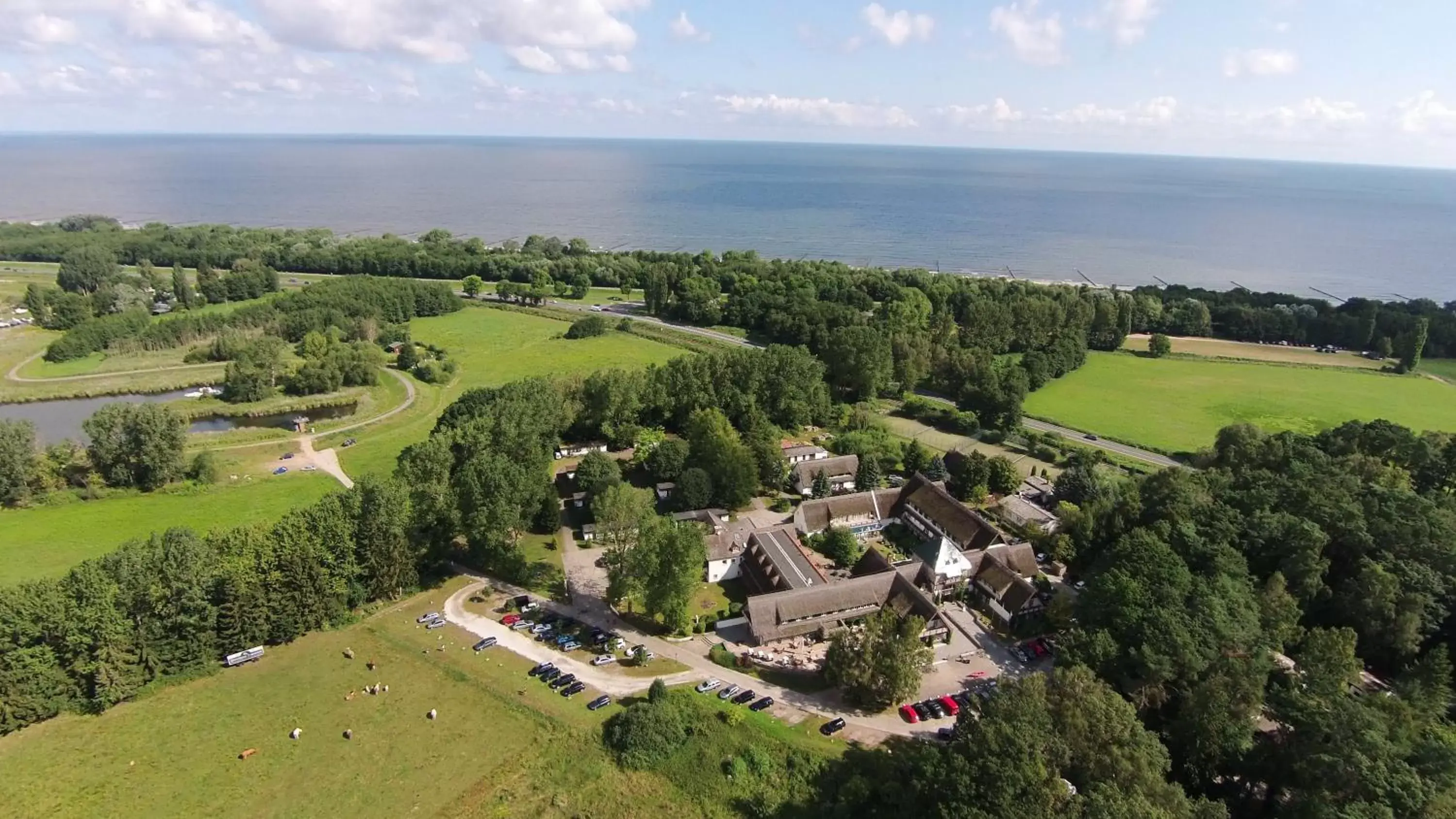 Bird's-eye View in Hotel Forsthaus Damerow