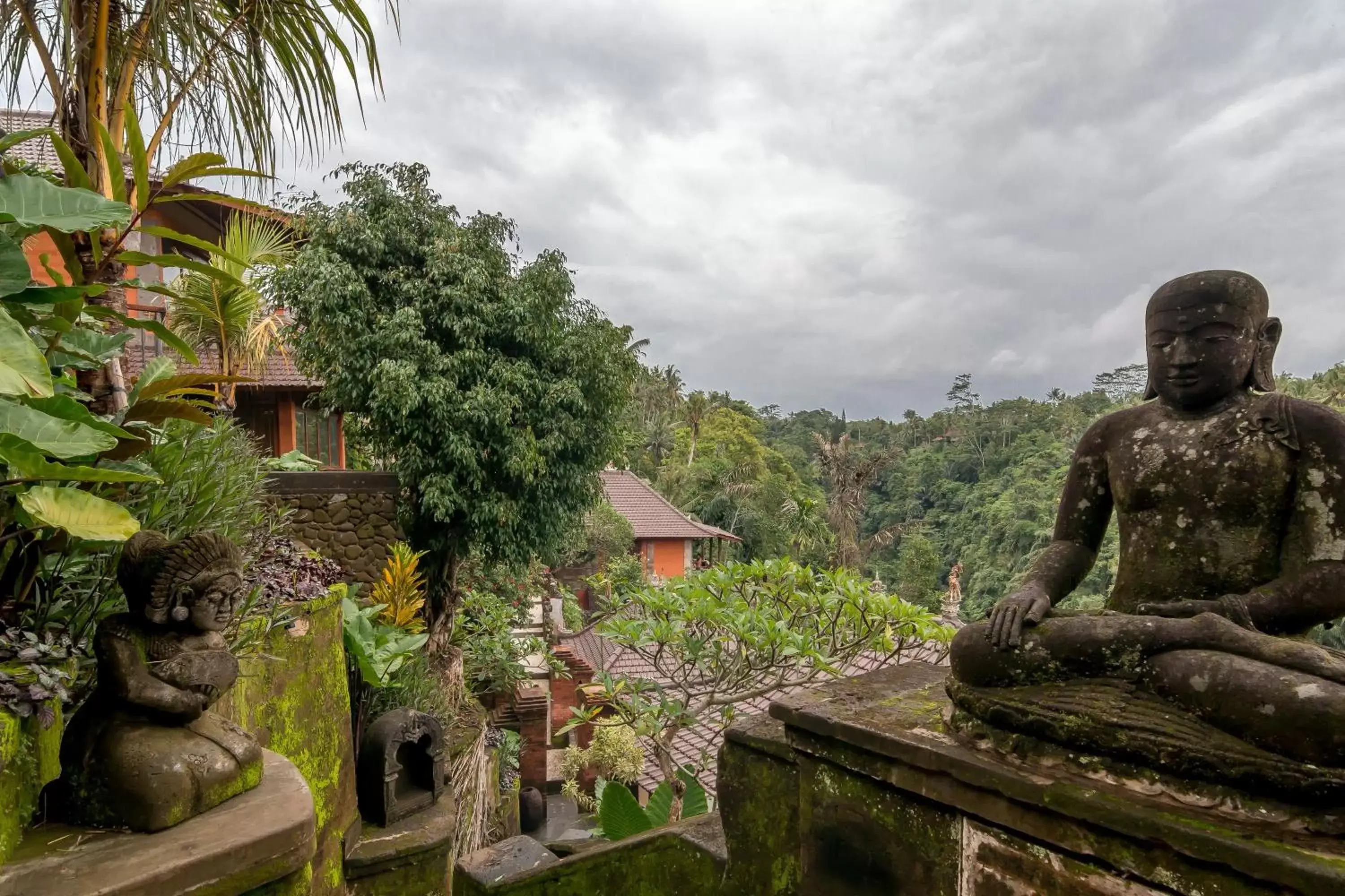 Bird's eye view in Ulun Ubud Resort - CHSE Certified