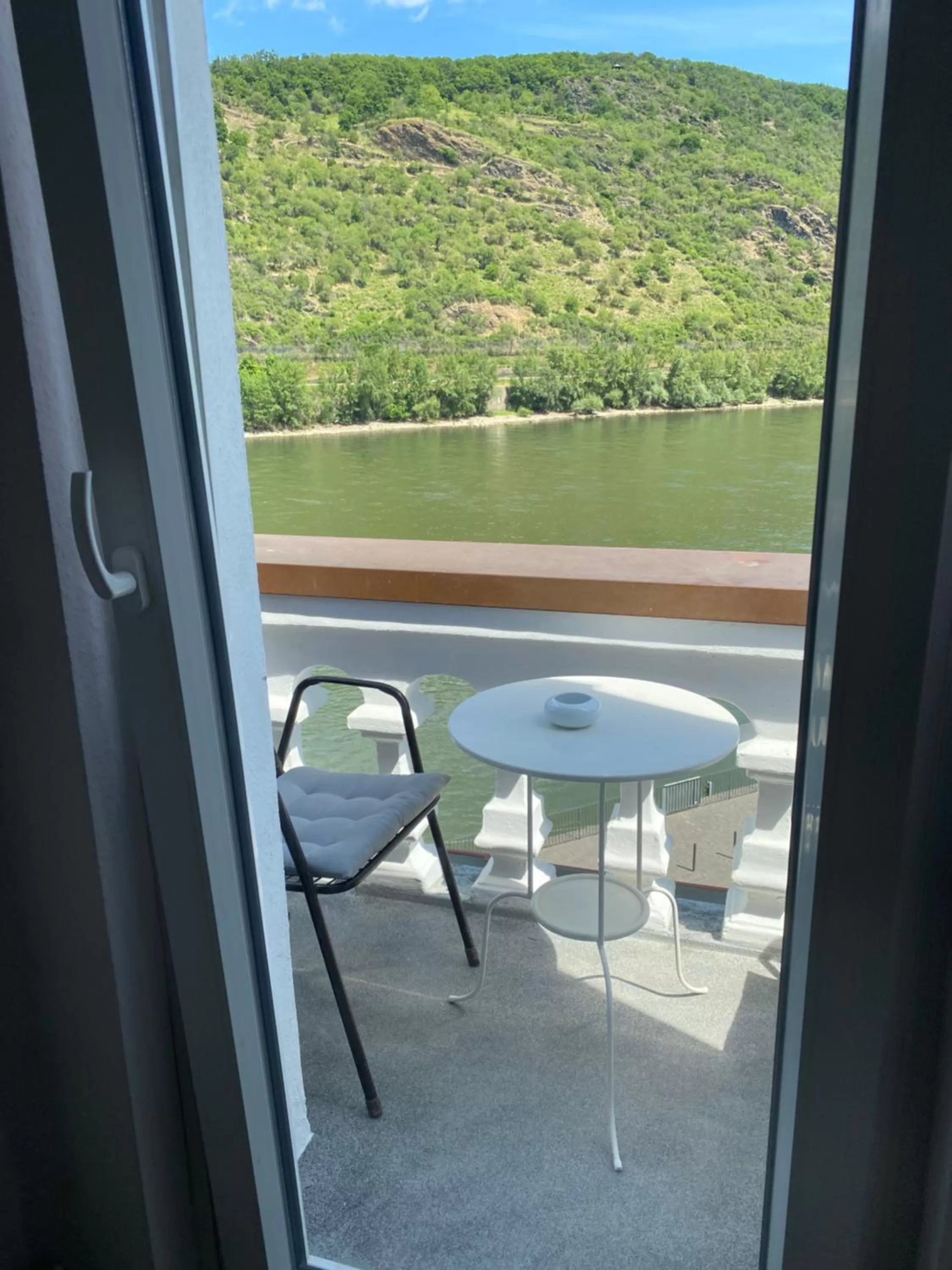 Balcony/Terrace in Pension Zur Fähre