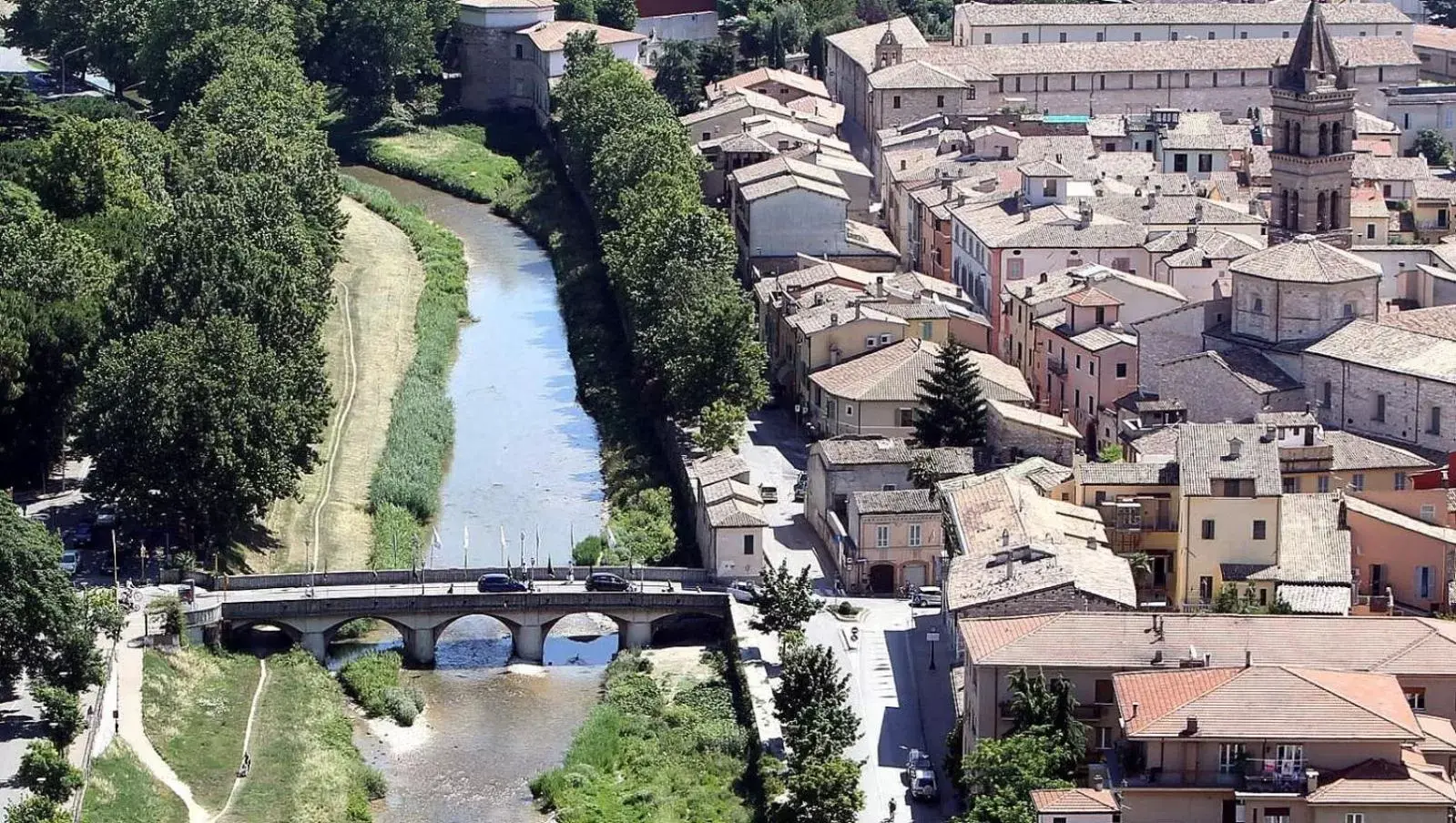 Property building, Bird's-eye View in Hotel Le Mura