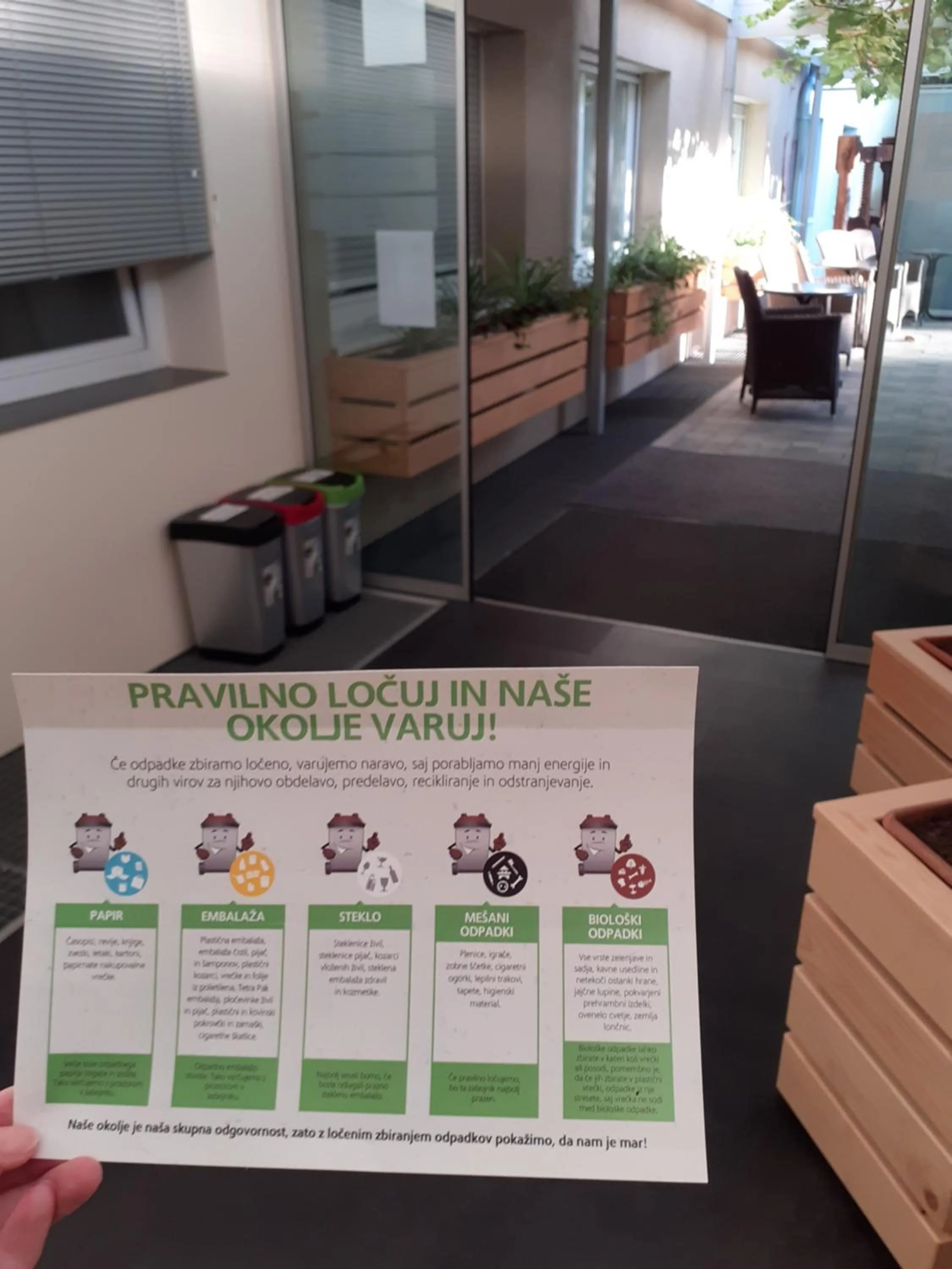 Logo/Certificate/Sign in Hotel Tabor Maribor