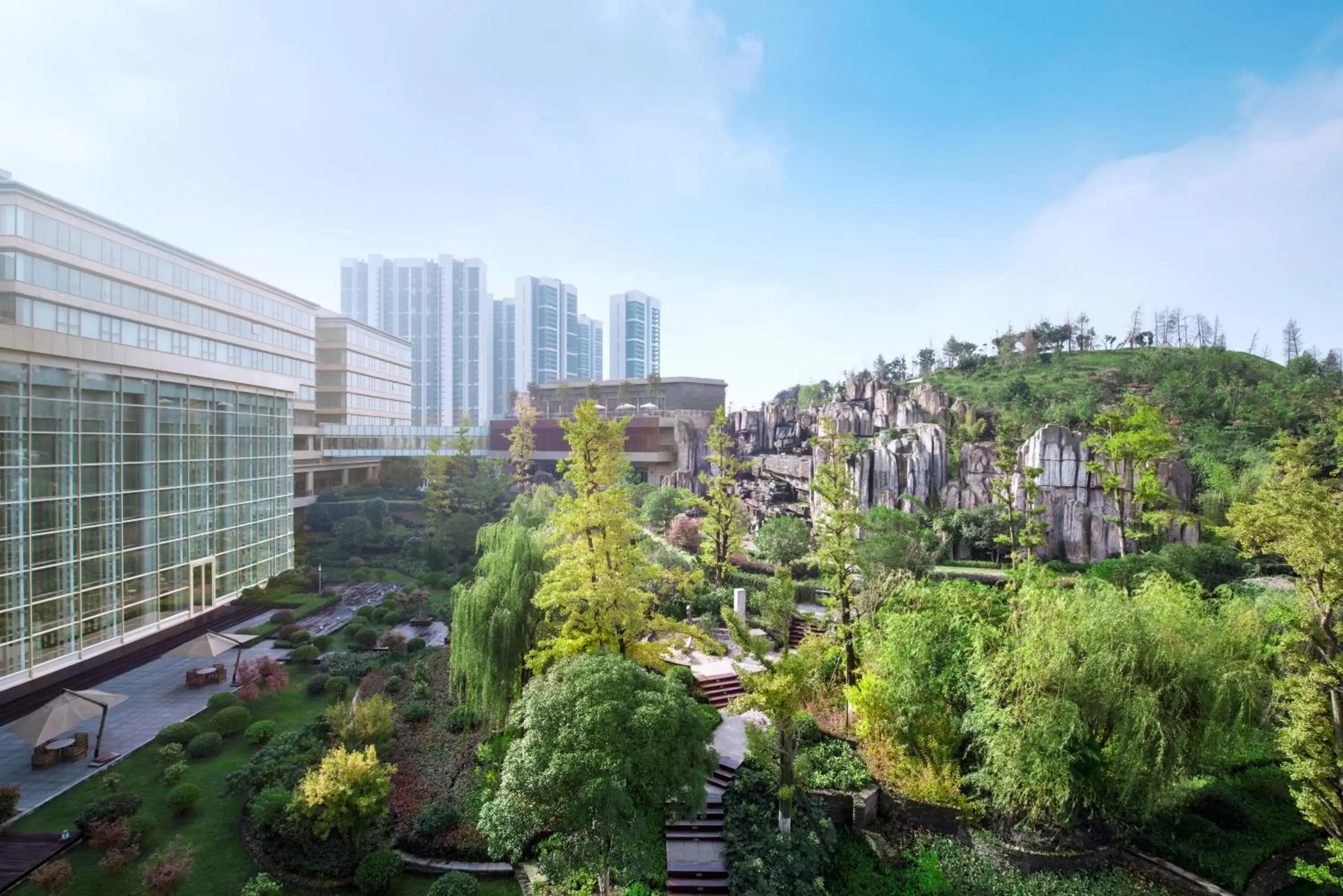 Garden view in Hyatt Regency Guiyang