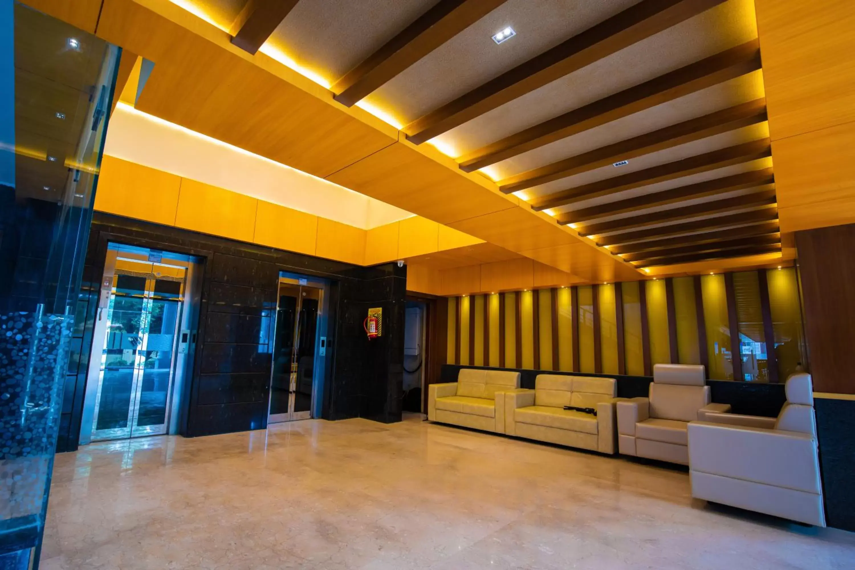 Lobby or reception in HOTEL VIJAYARANI Lobby or reception in HOTEL VIJAYARANI