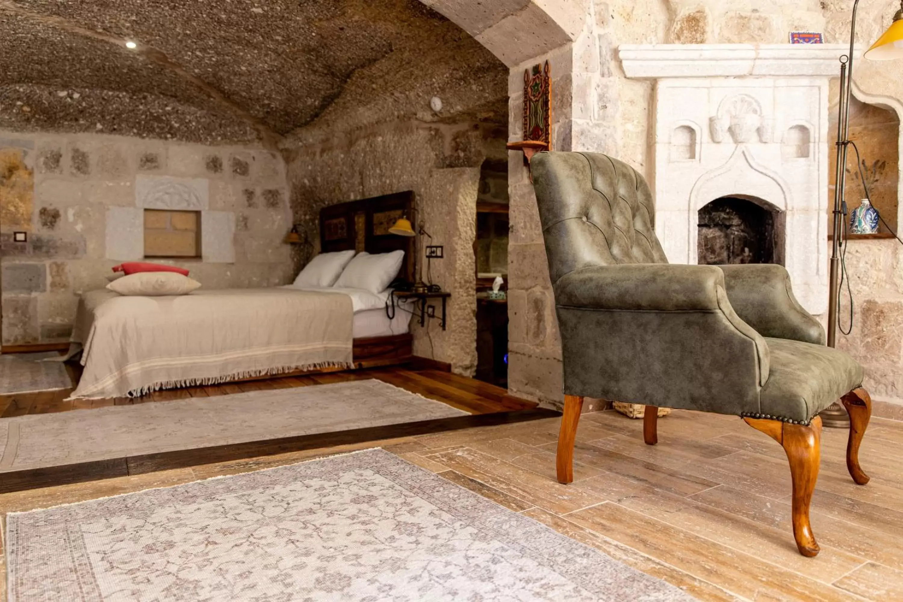 Photo of the whole room, Seating Area in Aza Cave Cappadocia