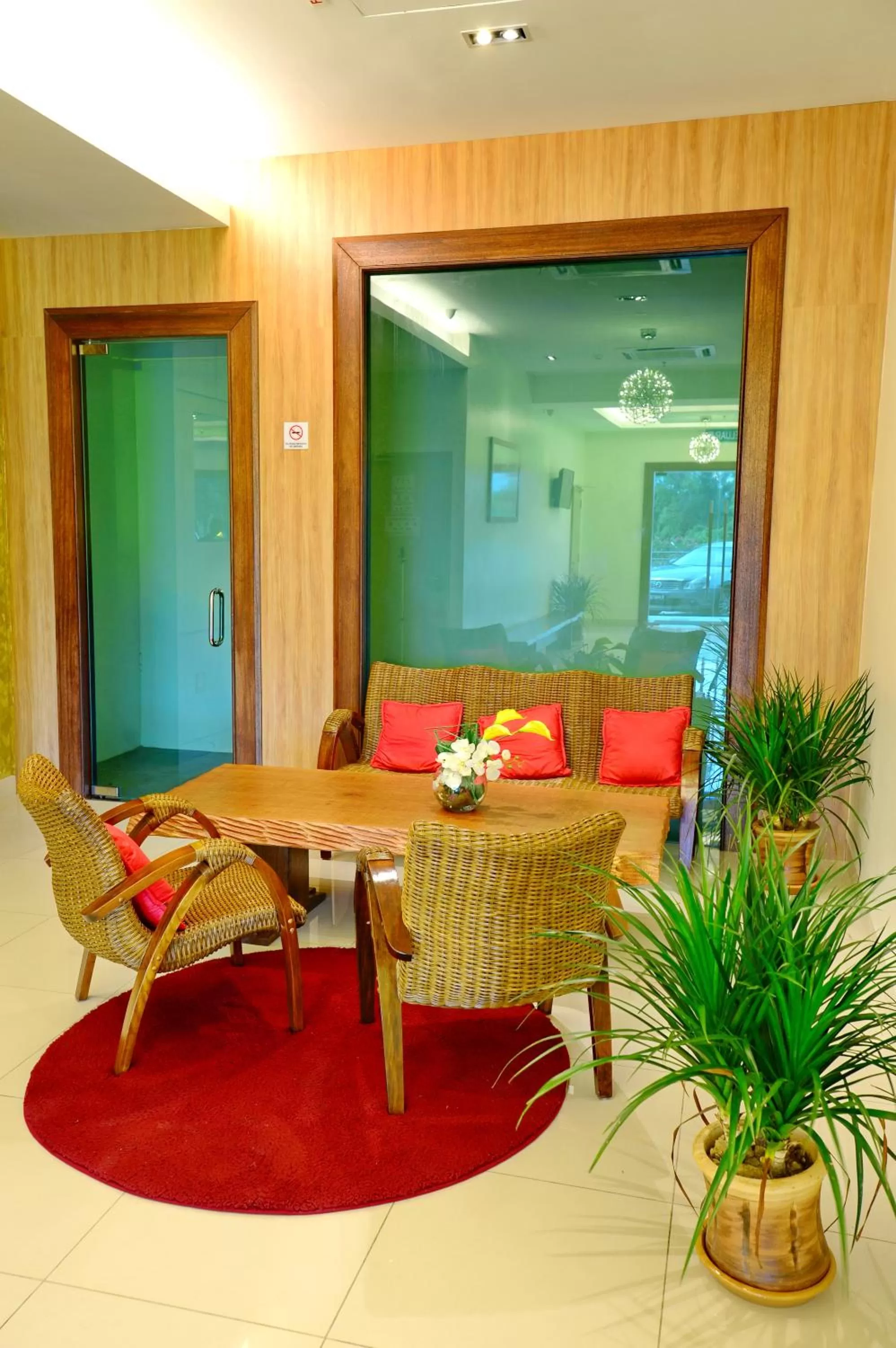 Lobby or reception in Rimba Hotel