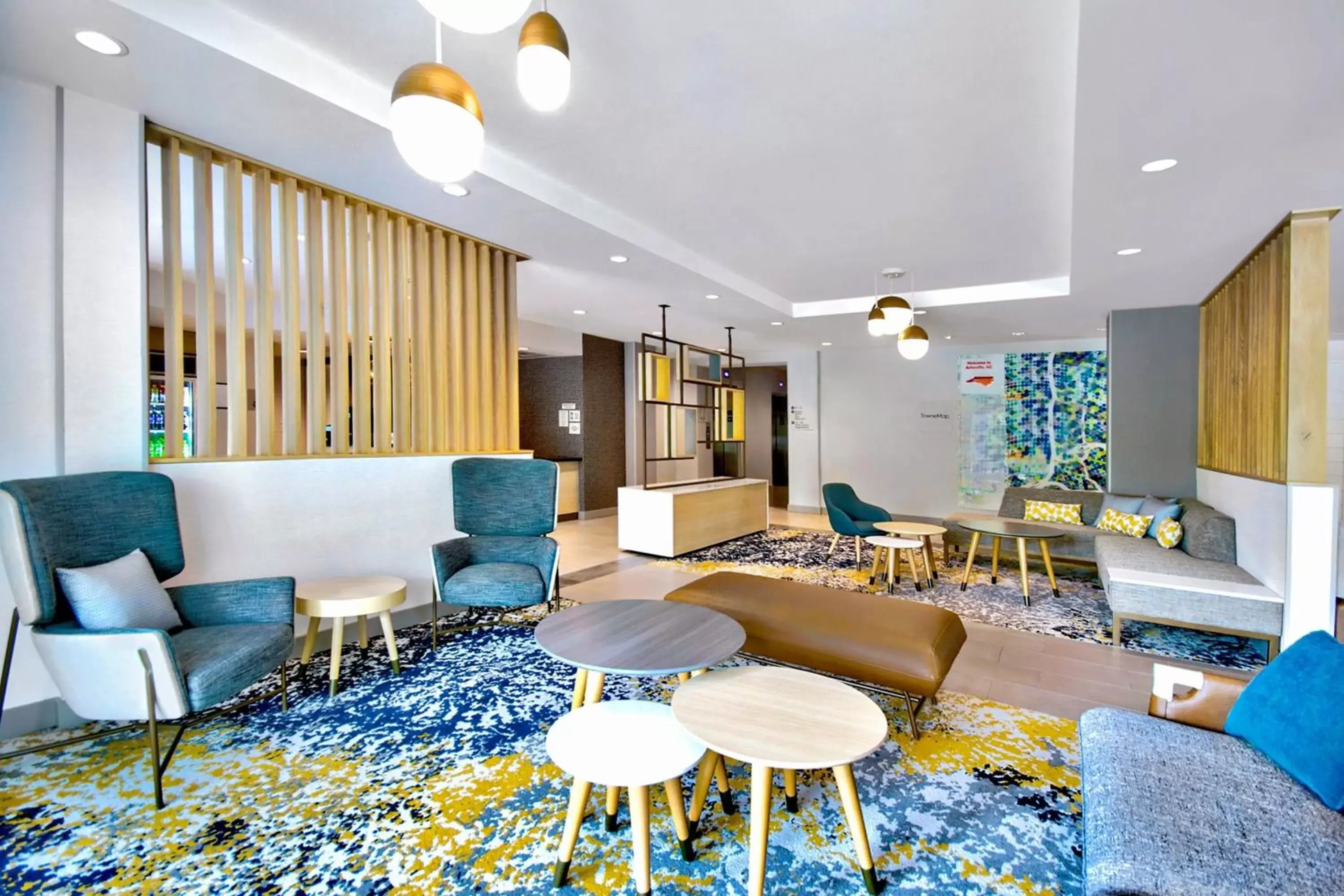 Lobby or reception, Seating Area in TownePlace Suites by Marriott Asheville West