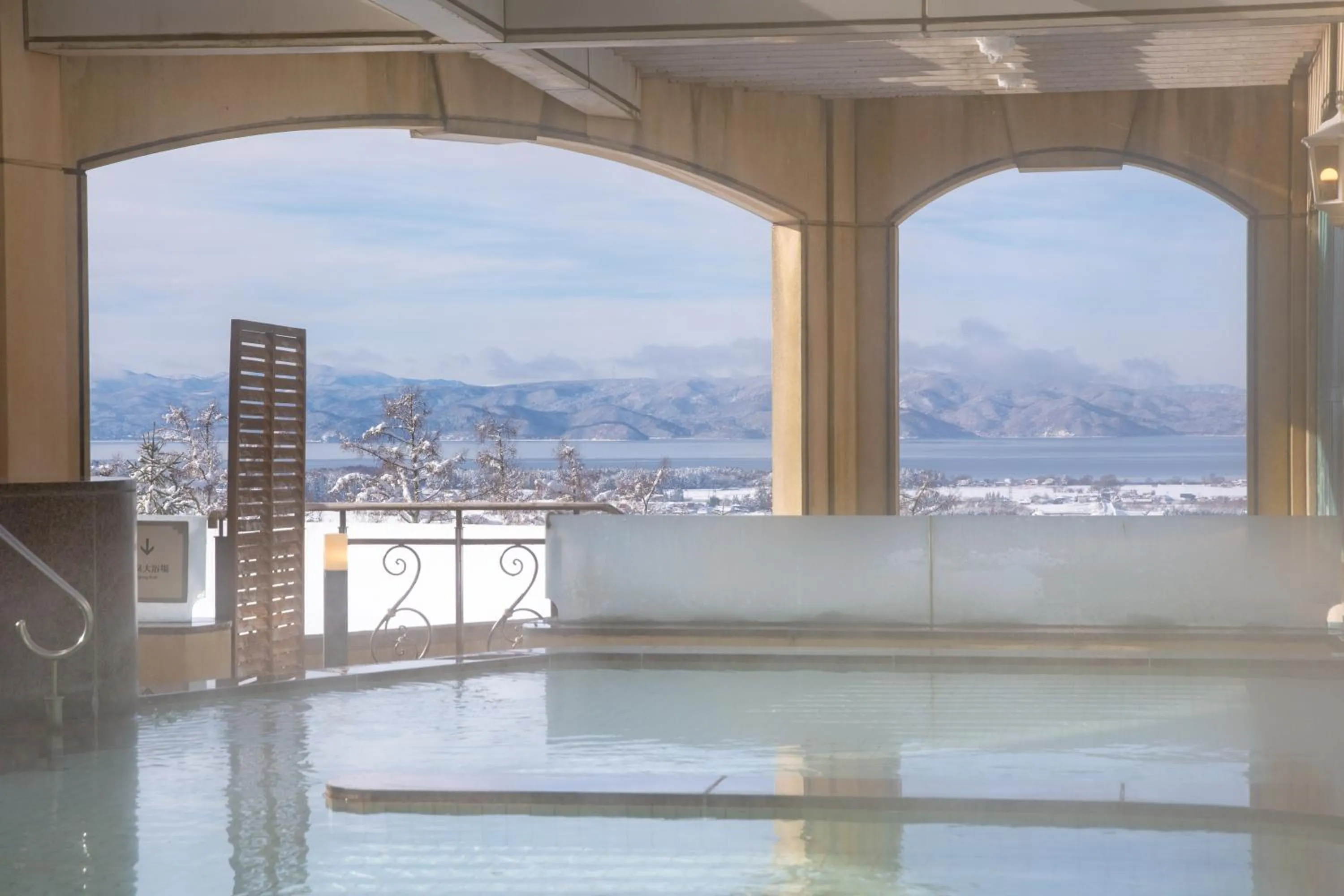 Natural landscape in Hotel Listel Inawashiro Wing Tower