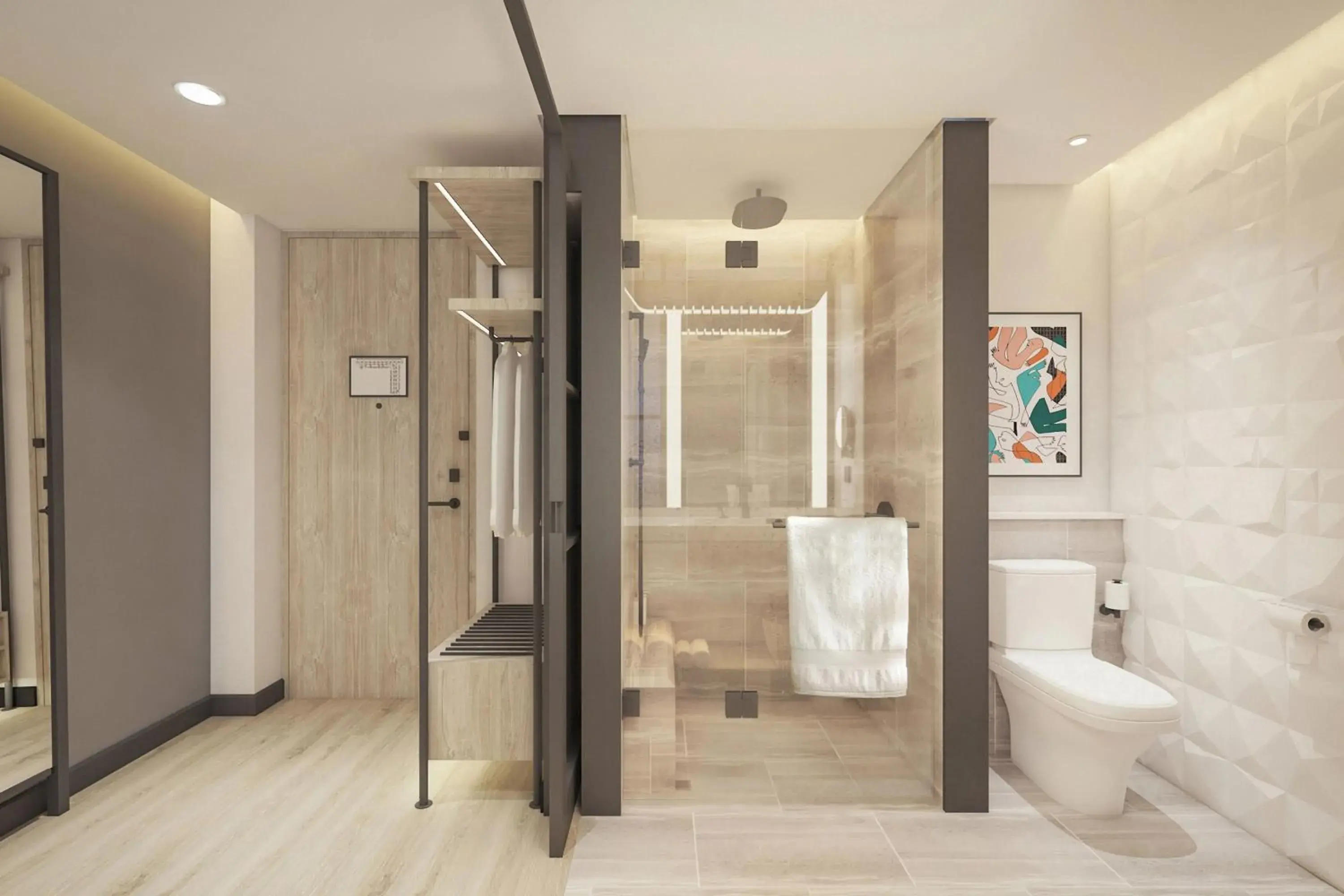 Bathroom in Aloft Bali Kuta at Beachwalk