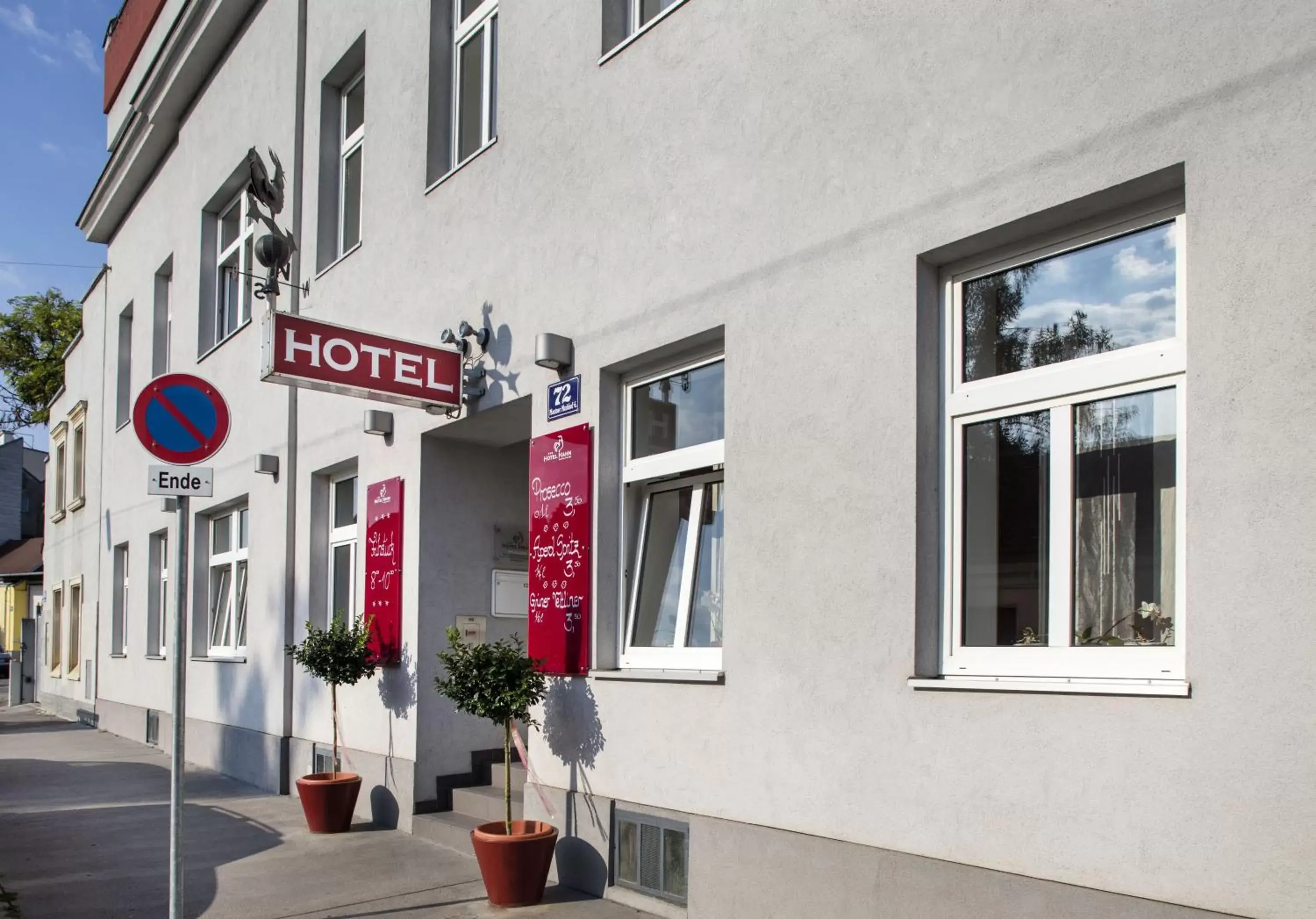 Facade/entrance in Hahn Hotel Vienna