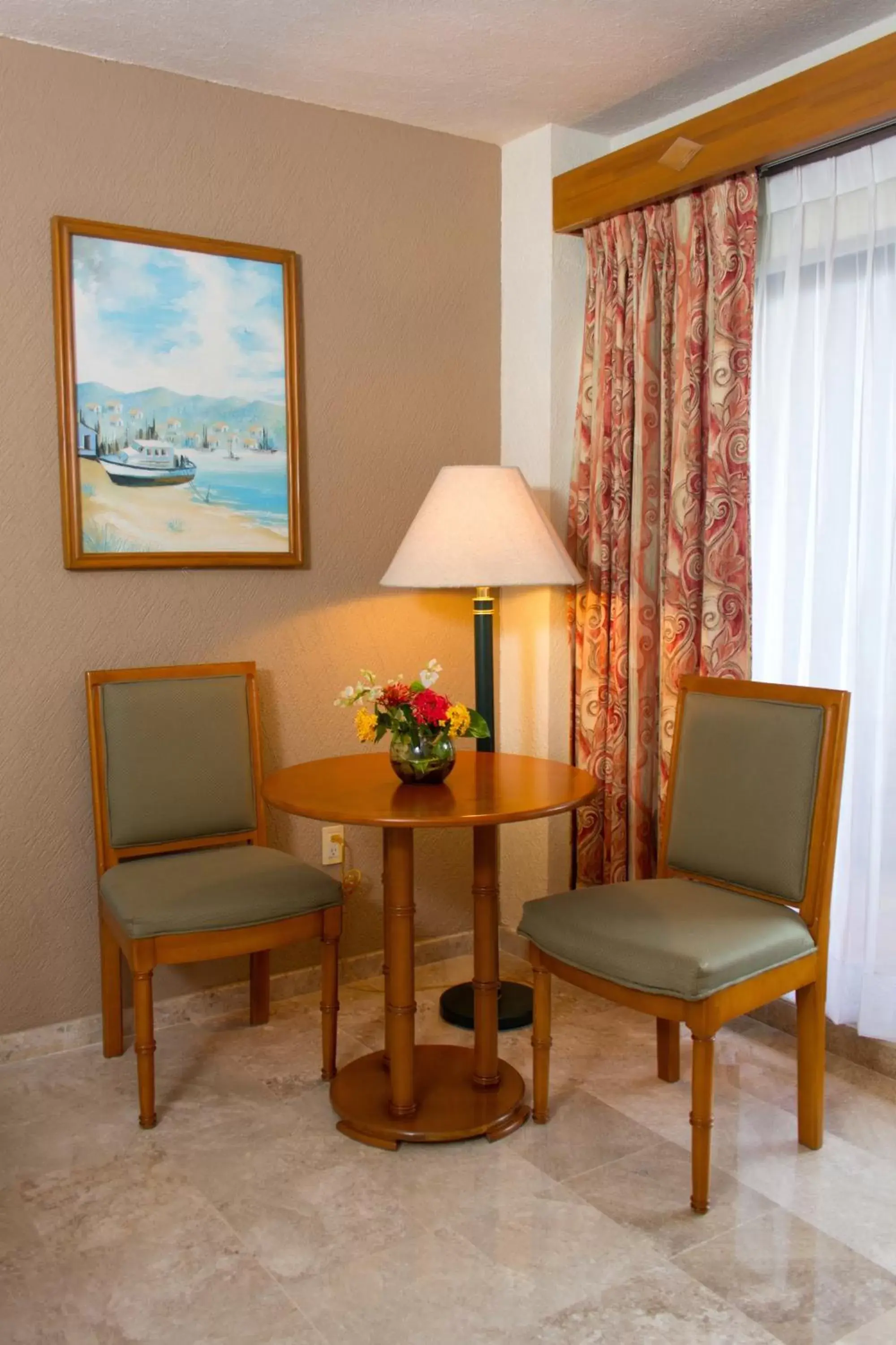 Seating Area in The Palms Resort of Mazatlan