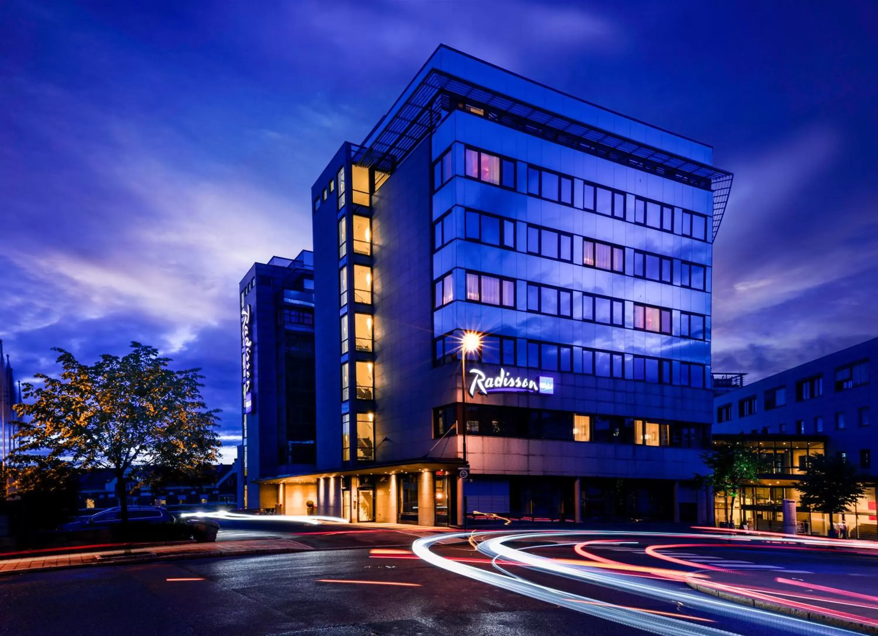 Facade/entrance, Property Building in Radisson Blu Hotel Nydalen, Oslo