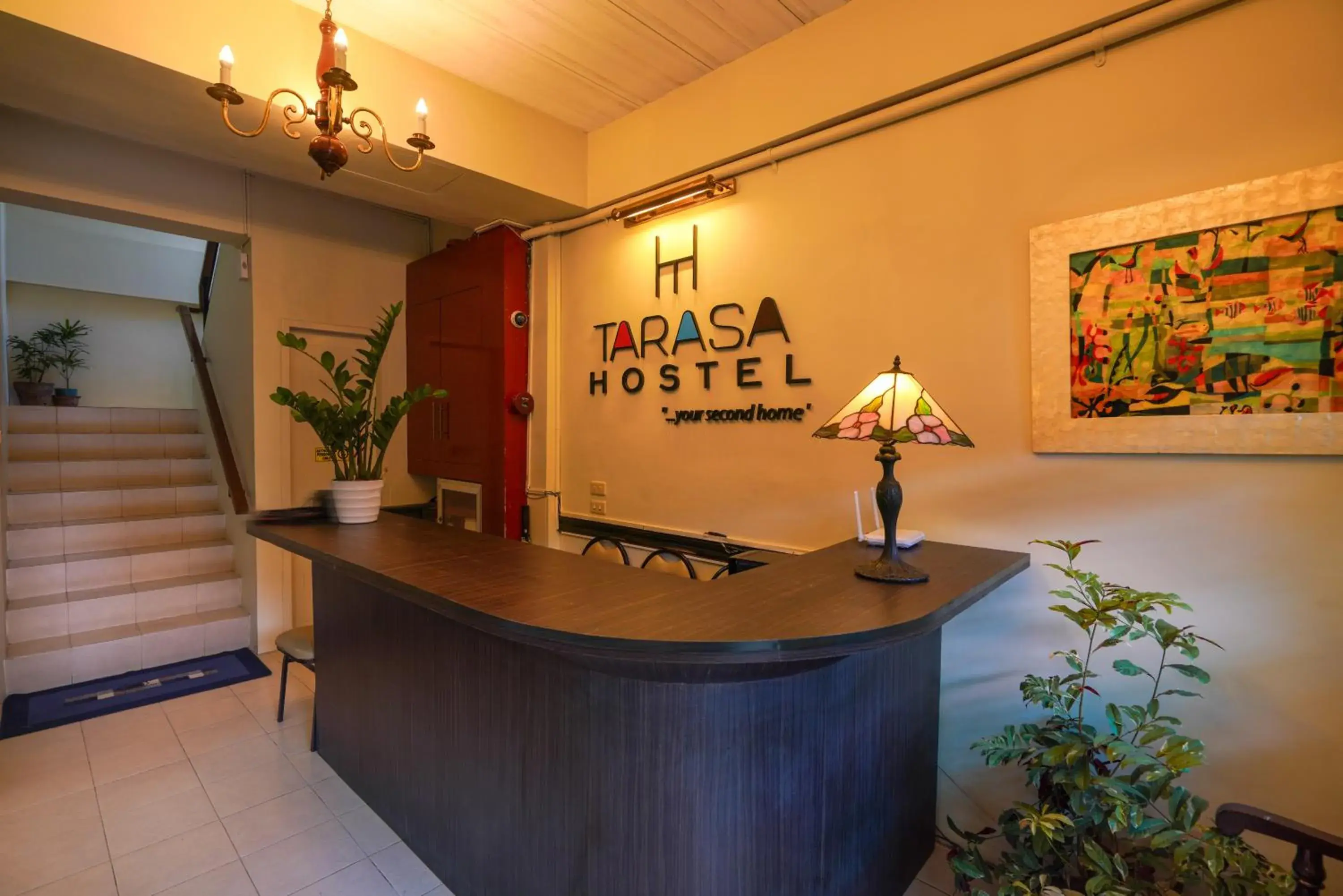 Lobby/Reception in Tarasa Hostel