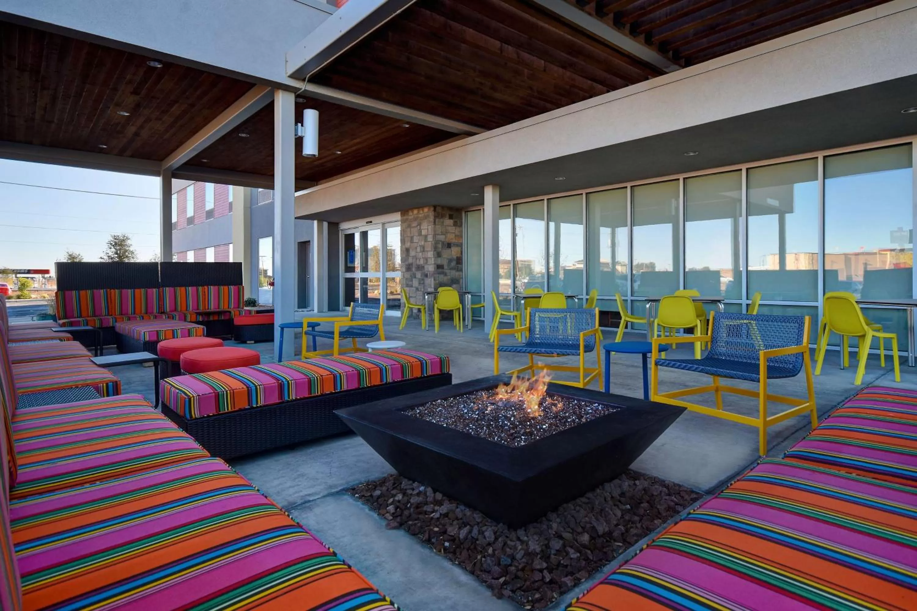 Patio in Home2 Suites By Hilton Odessa