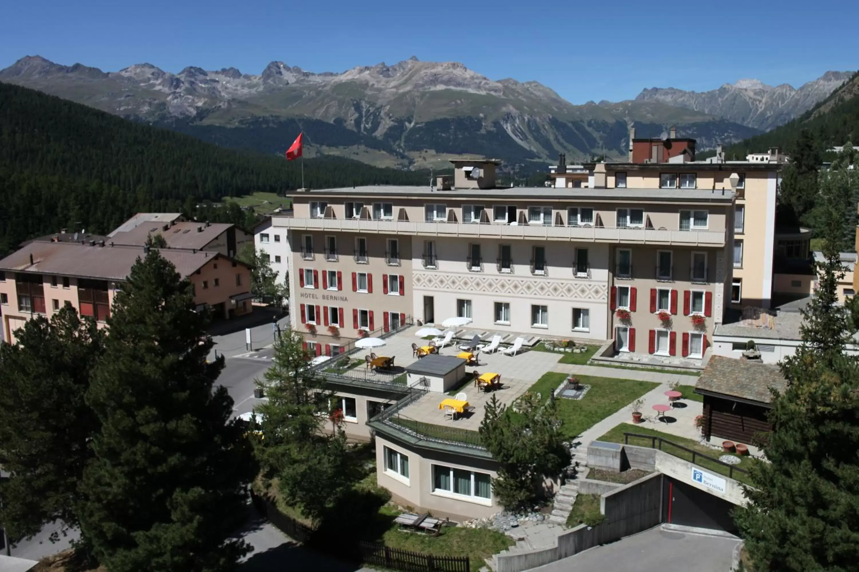 Property building in Hotel Bernina