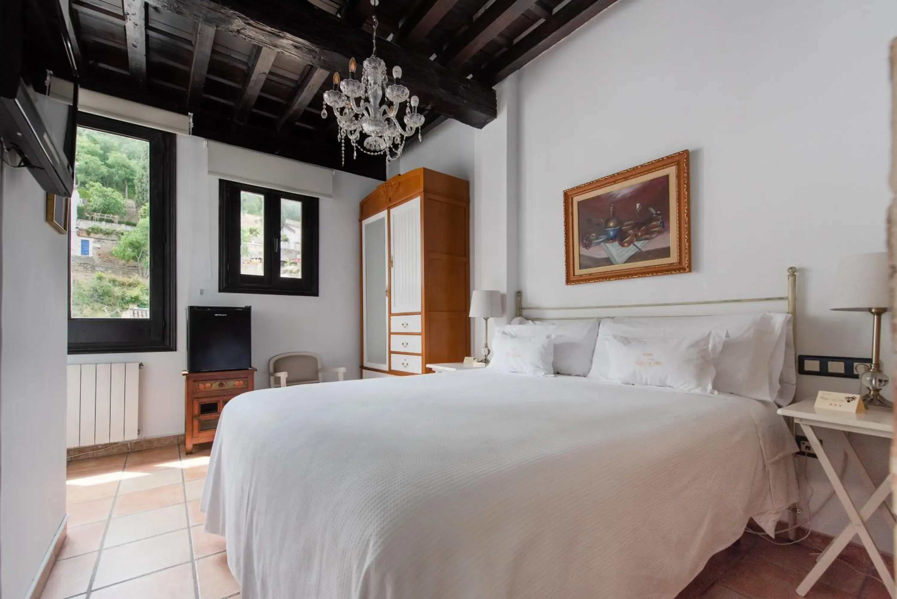 Bedroom, Bed in Hotel Rosa De oro