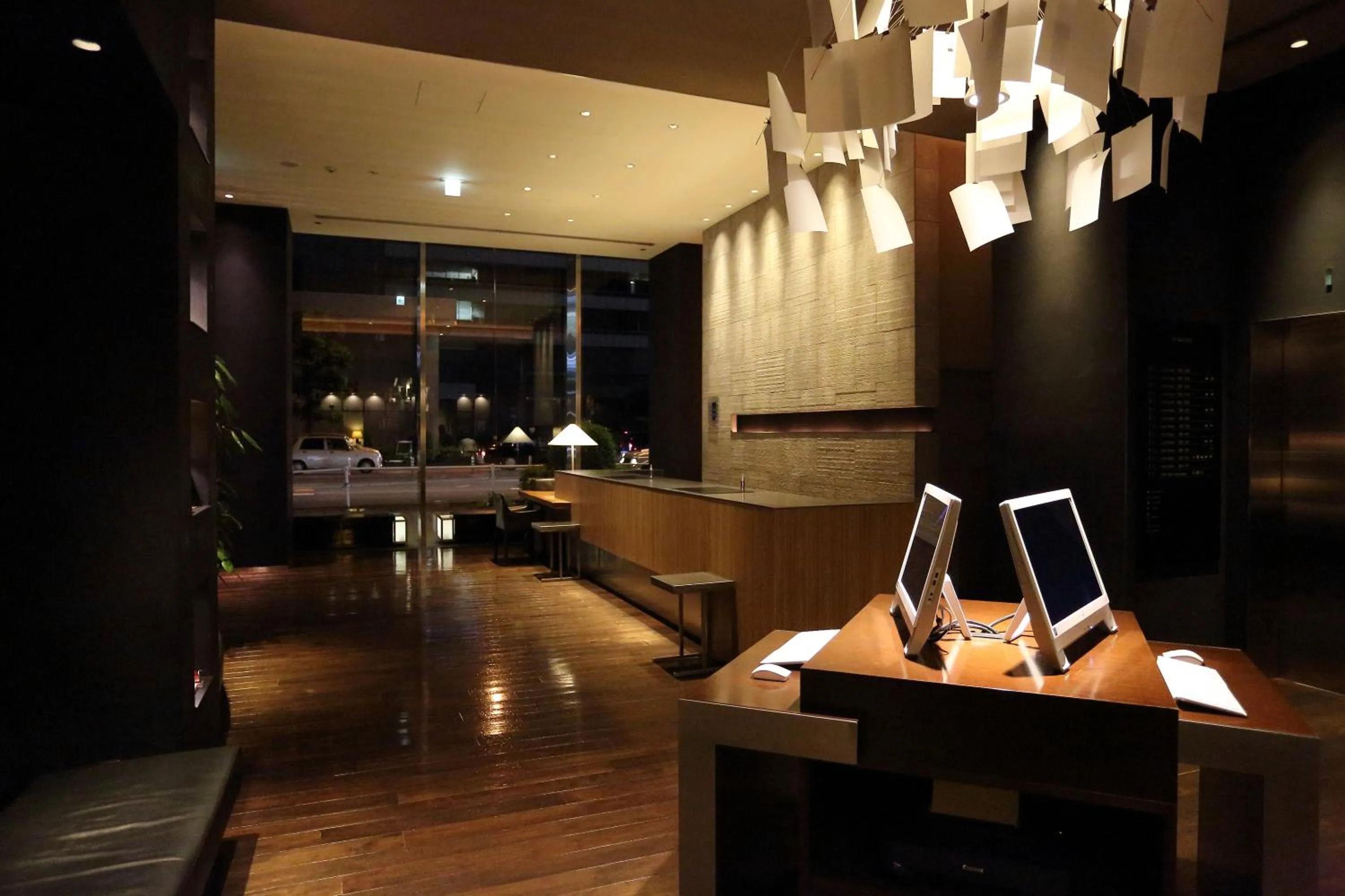 Lobby or reception in HOTEL MYSTAYS Oita