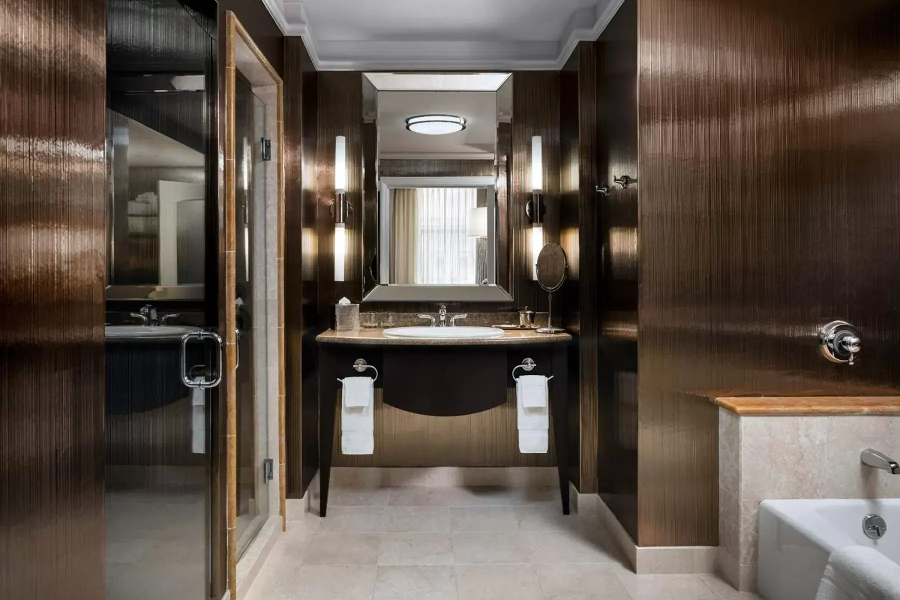 Bathroom in Hotel AKA Back Bay Bathroom in Hotel AKA Back Bay