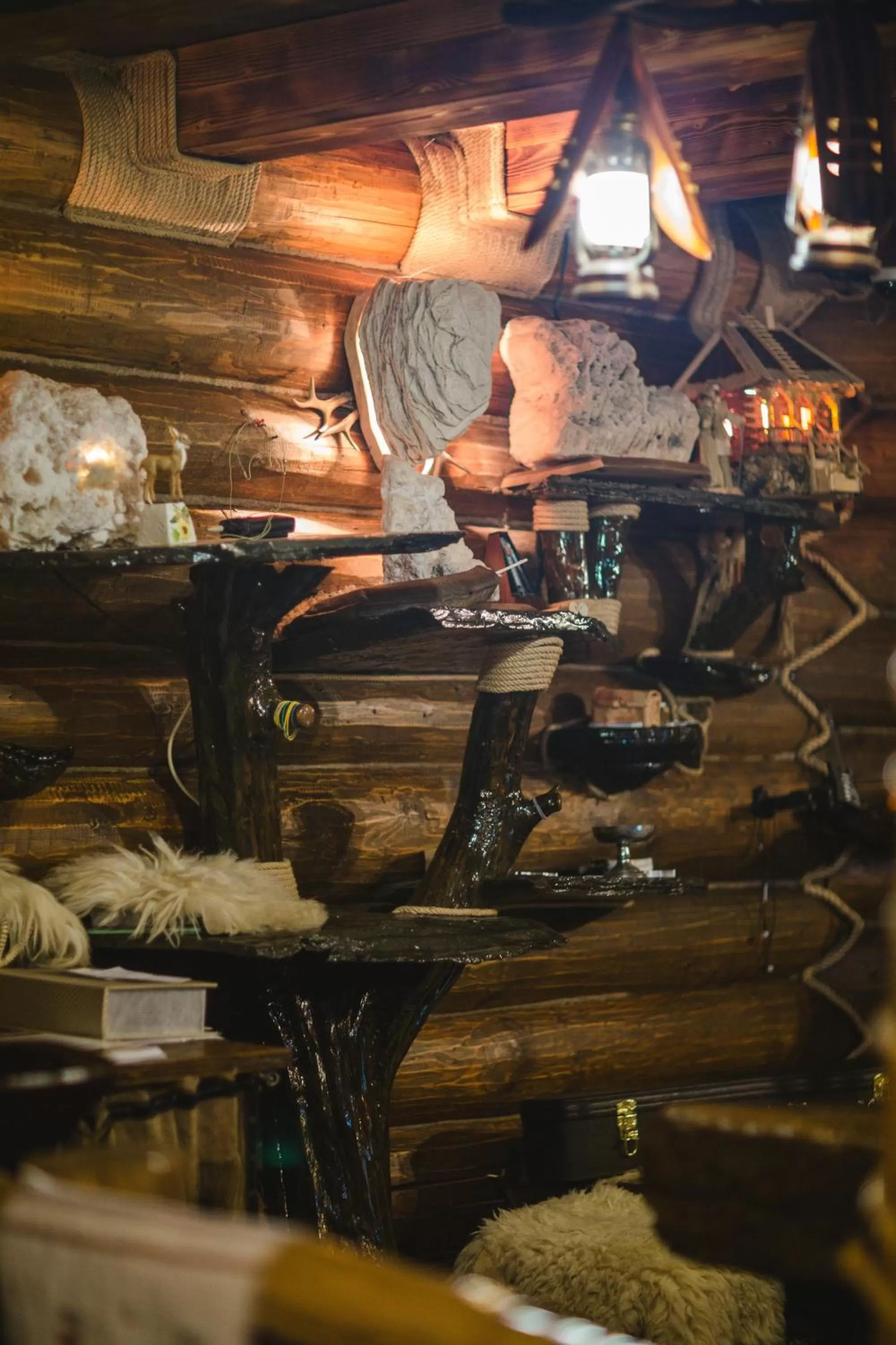 Lounge or bar in Kolyba Opryshkiv