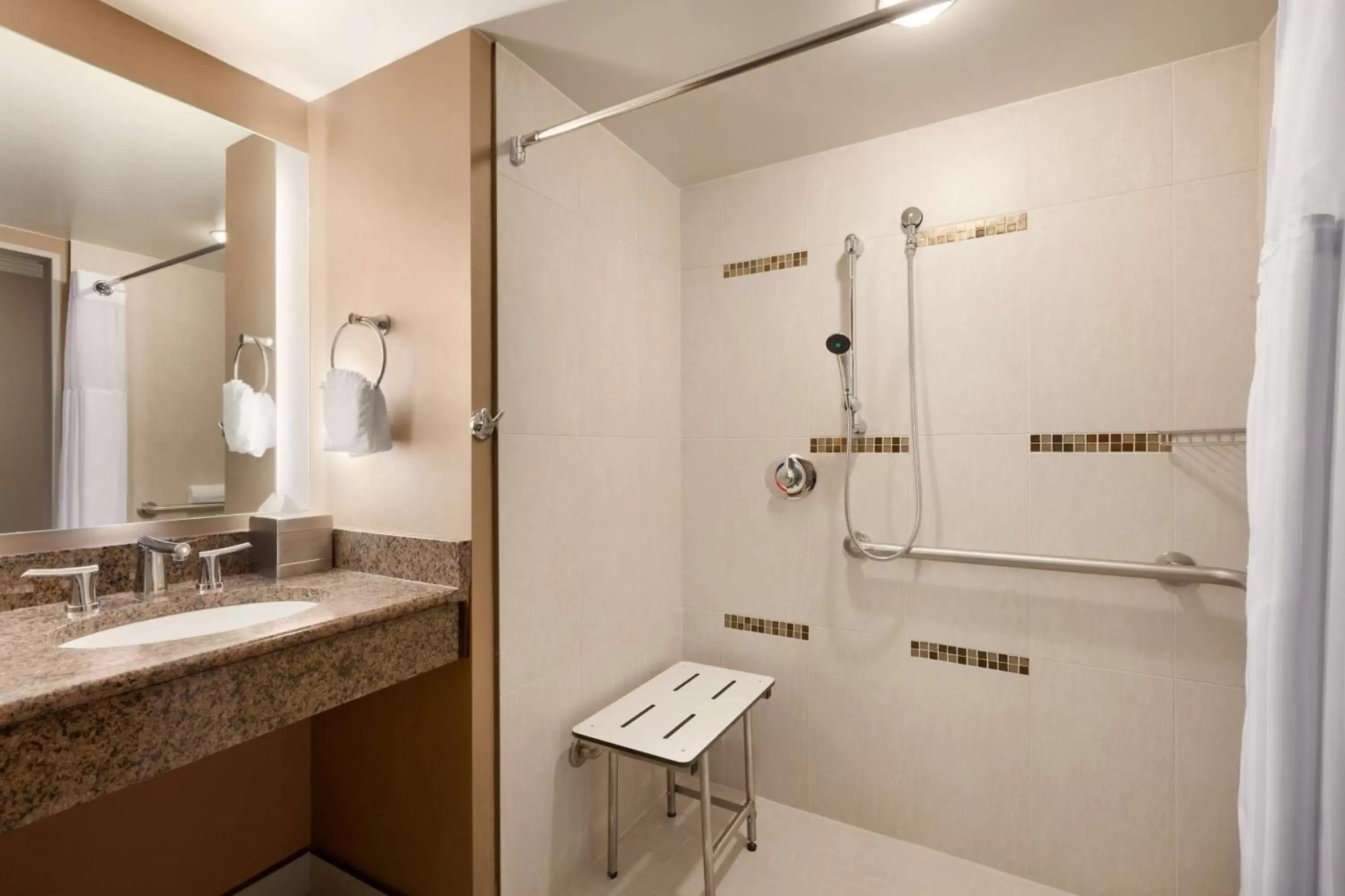 Bathroom in Hilton Arlington
