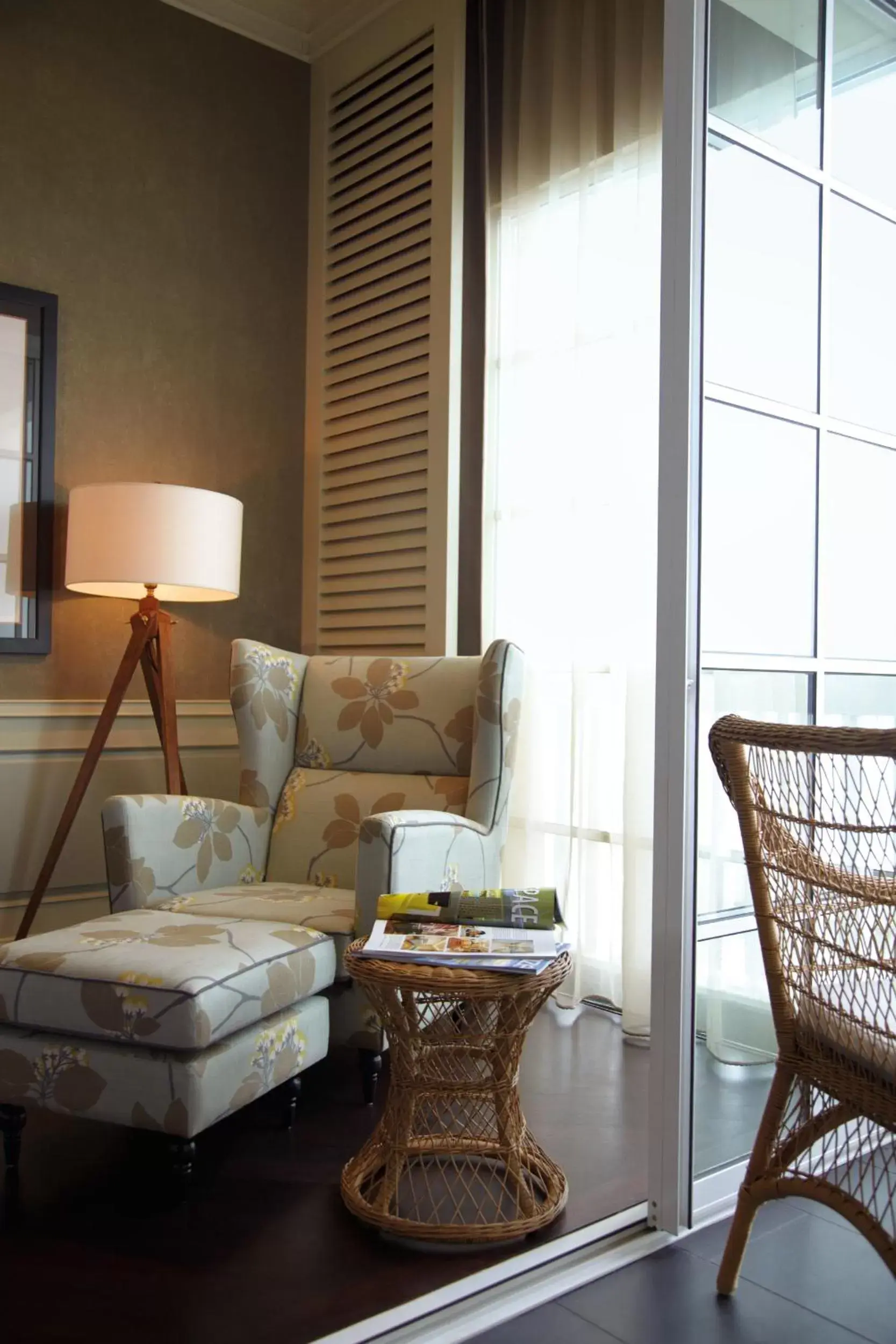 Seating Area in Eastern & Oriental Hotel